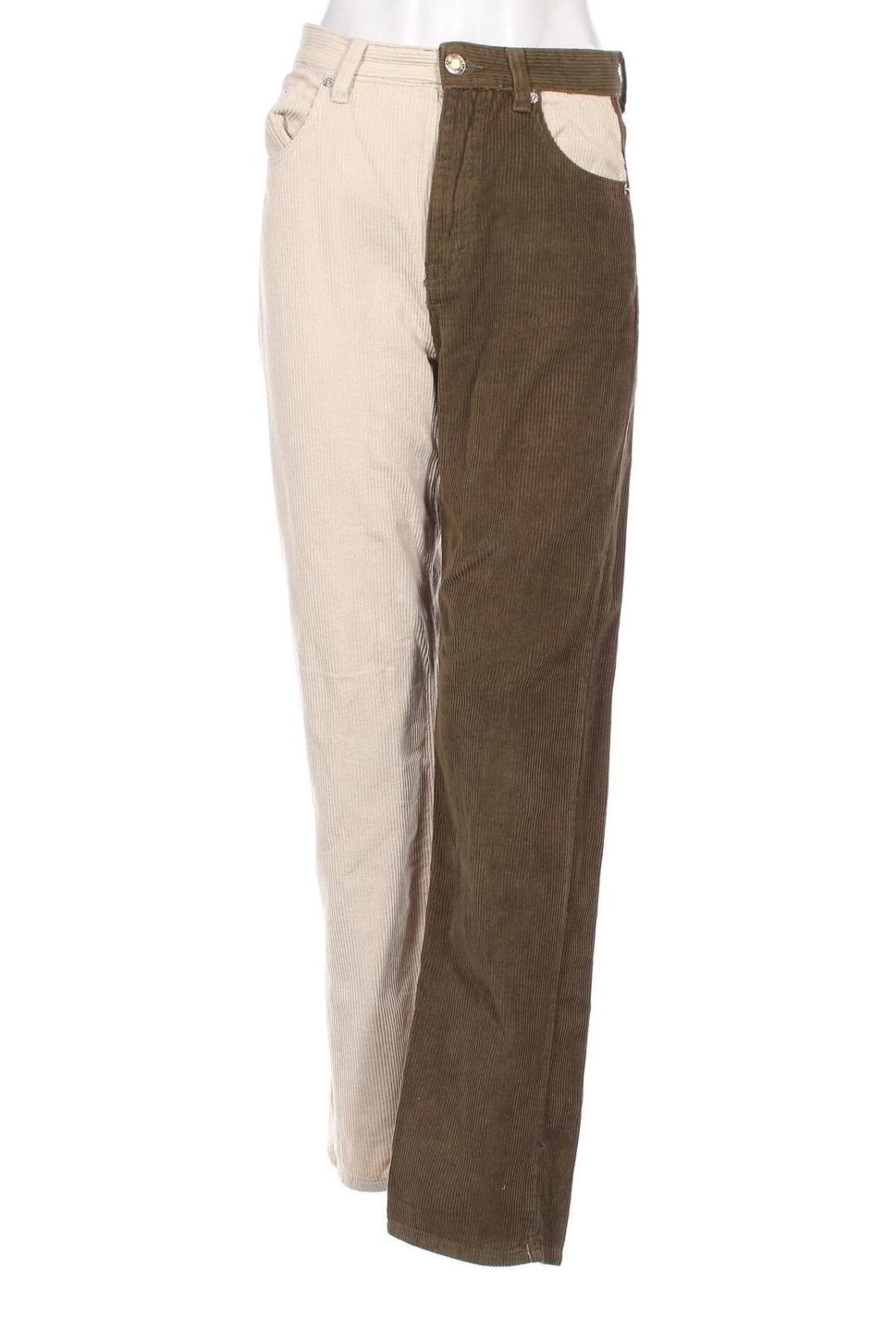 Γυναικείο κοτλέ παντελόνι Pull&Bear, Μέγεθος S, Χρώμα Πολύχρωμο, Τιμή 8,95 €