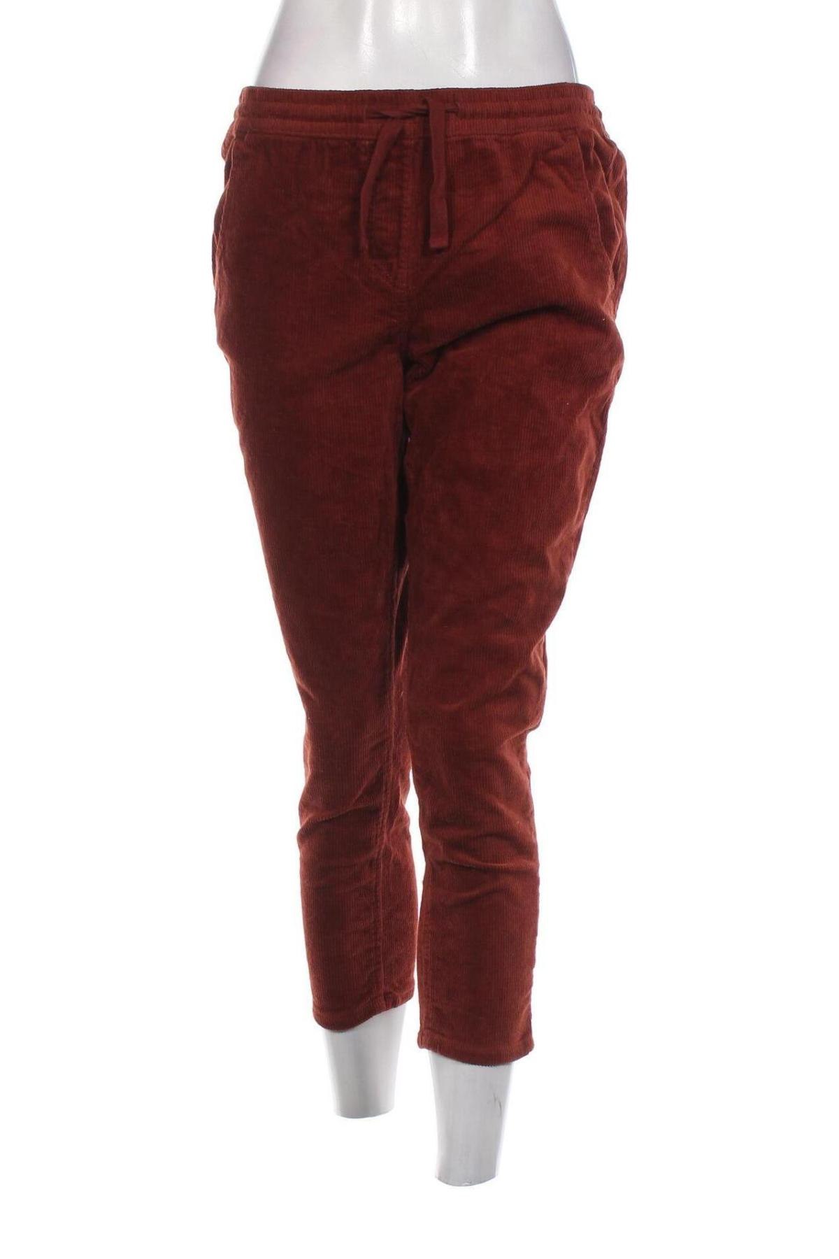 Pantaloni de velvet de femei Up 2 Fashion, Mărime L, Culoare Roșu, Preț 21,94 Lei