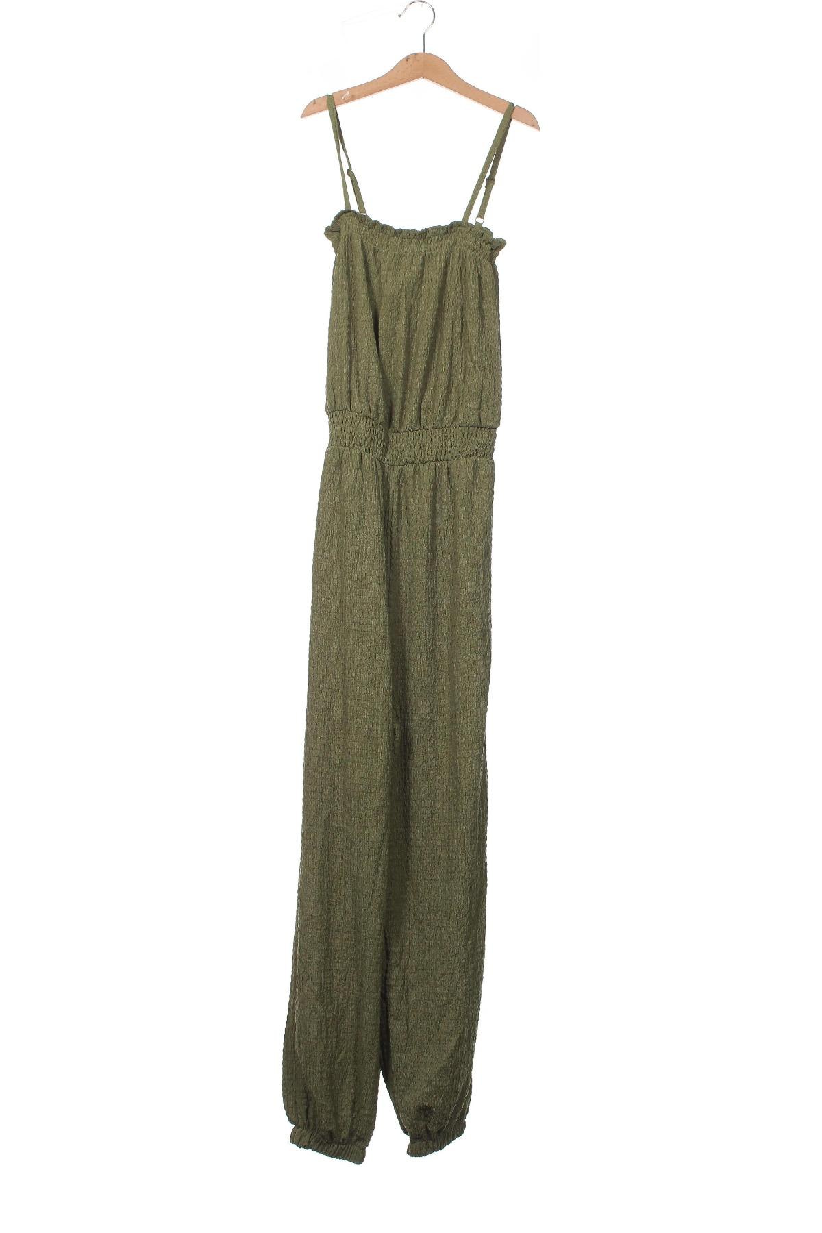 Damen Overall Bershka, Größe XS, Farbe Grün, Preis € 31,96