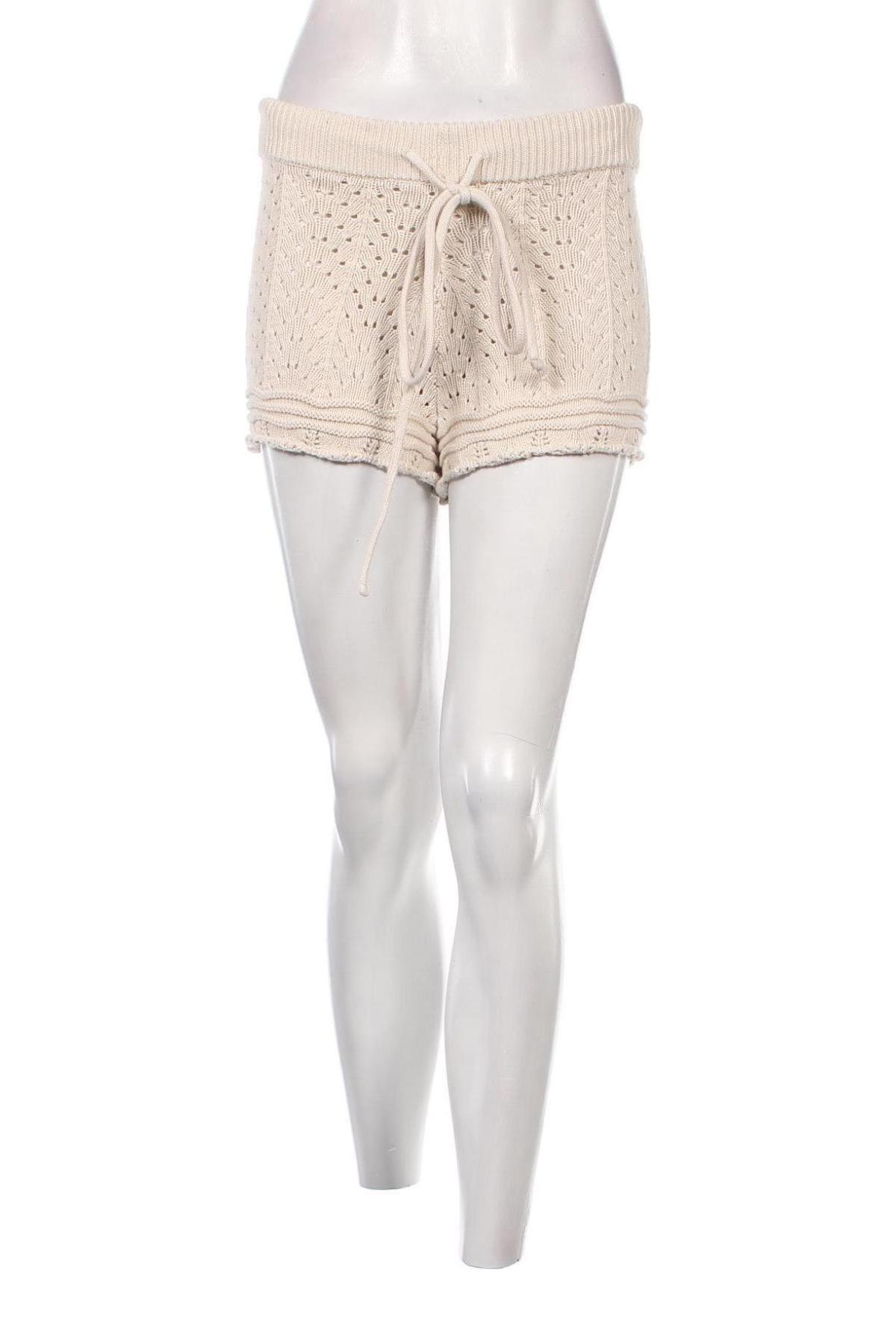 Γυναικείο κοντό παντελόνι Cropp, Μέγεθος S, Χρώμα Εκρού, Τιμή 3,81 €