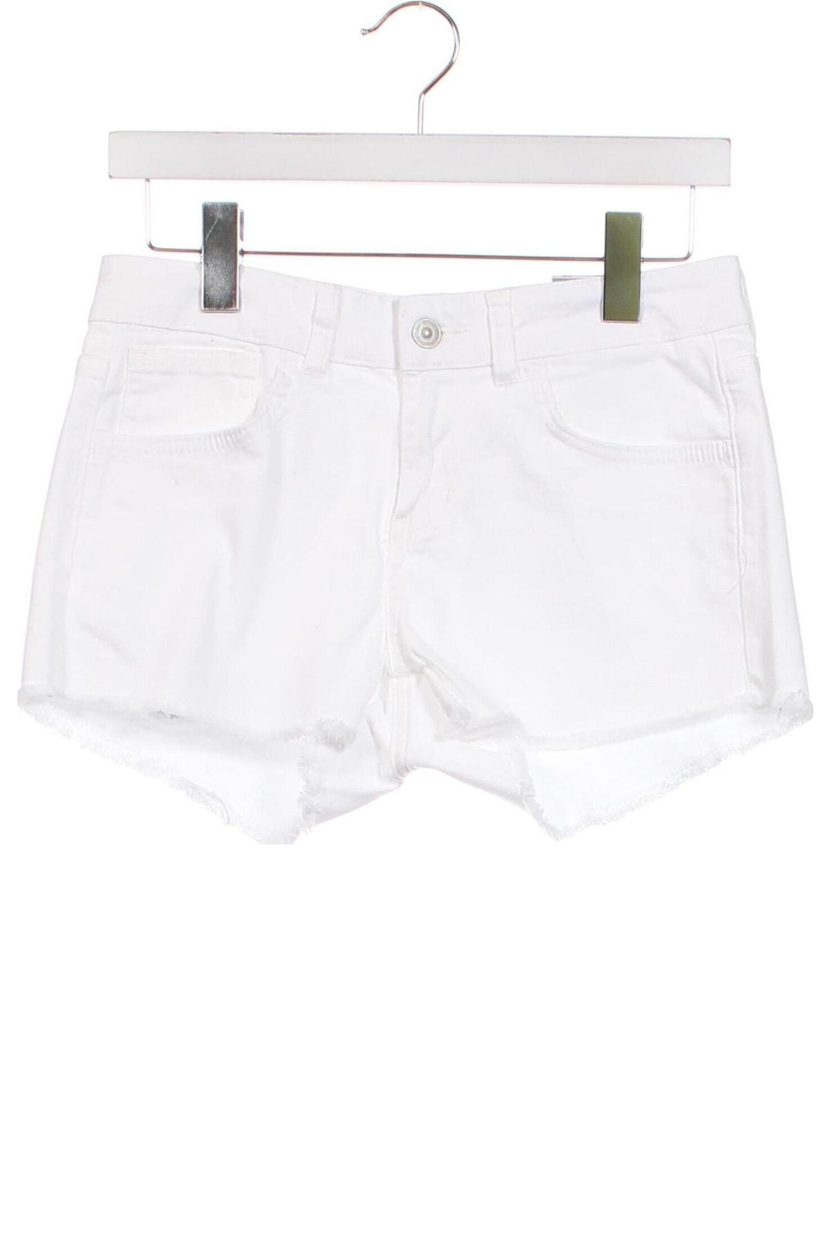 Дамски къс панталон Ltb, Размер XS, Цвят Бял, Цена 72,00 лв.