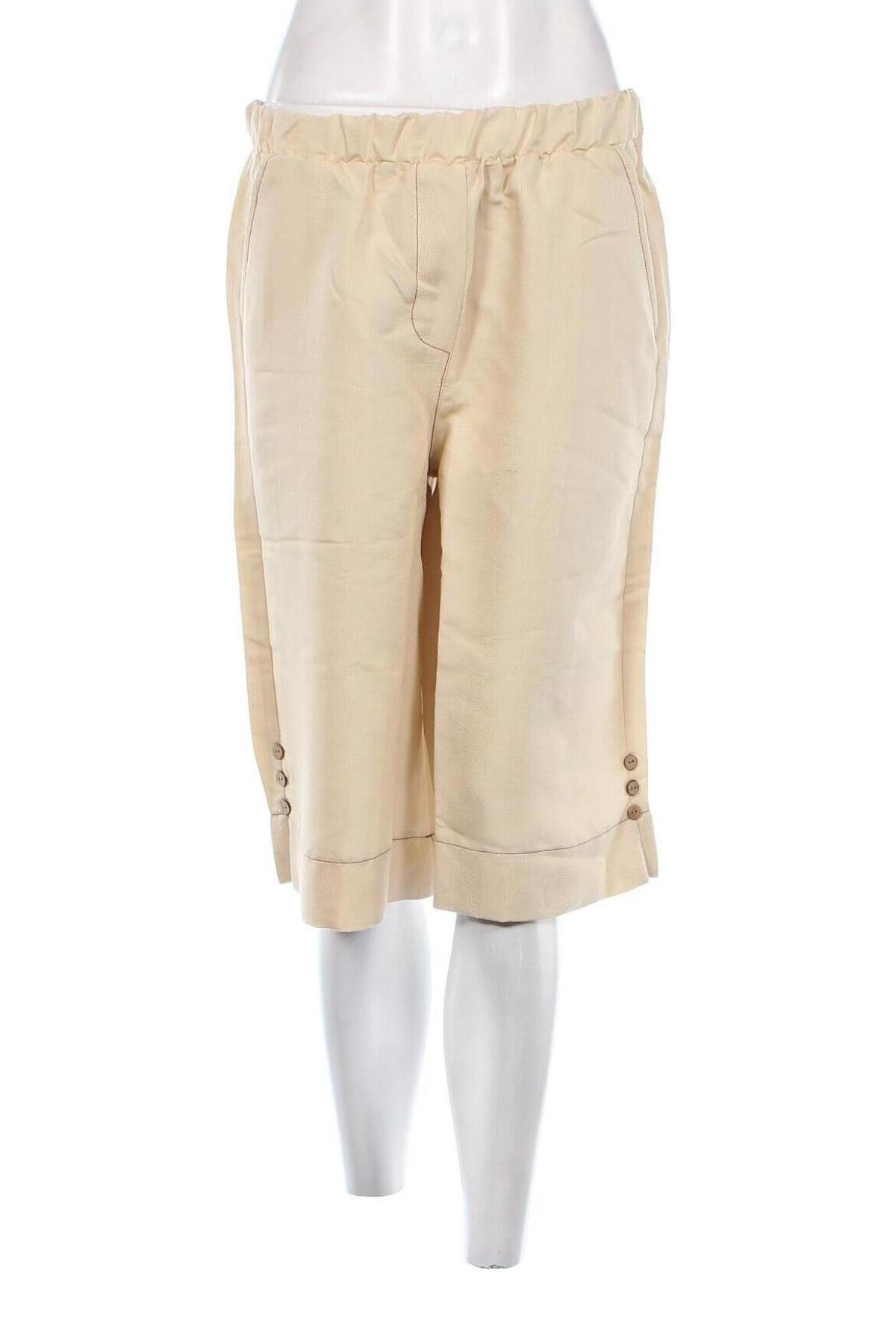 Γυναικείο κοντό παντελόνι New Laviva, Μέγεθος M, Χρώμα  Μπέζ, Τιμή 7,42 €