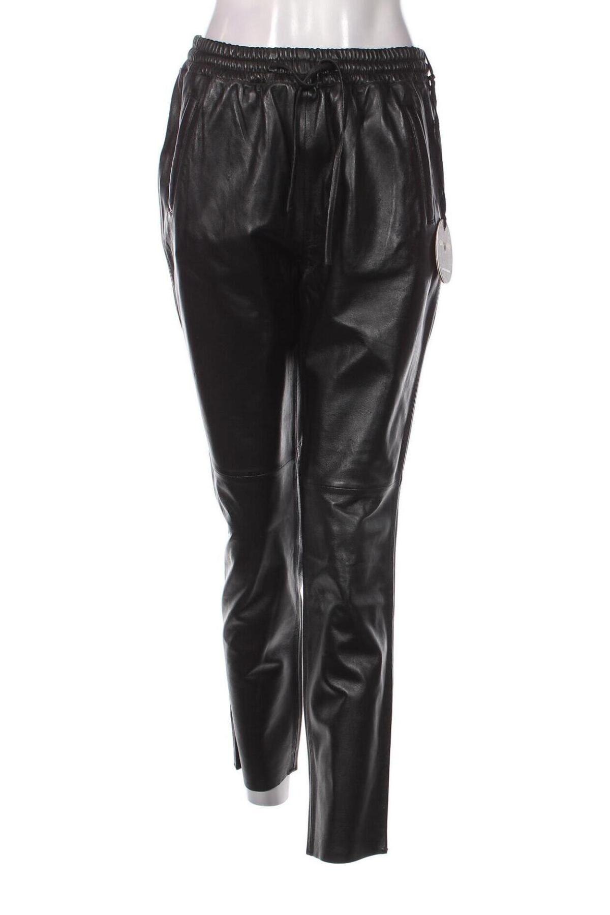 Γυναικείο παντελόνι δερμάτινο Oakwood, Μέγεθος L, Χρώμα Μαύρο, Τιμή 207,22 €