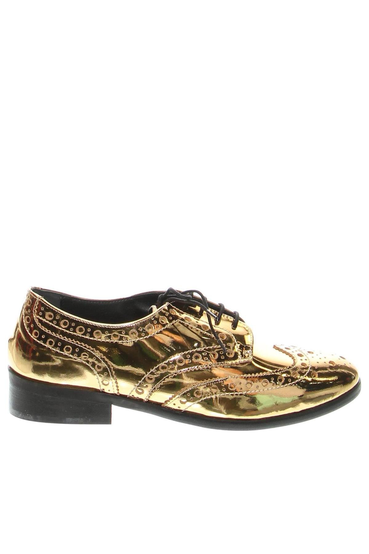 Γυναικεία παπούτσια Minelli, Μέγεθος 38, Χρώμα Χρυσαφί, Τιμή 21,55 €
