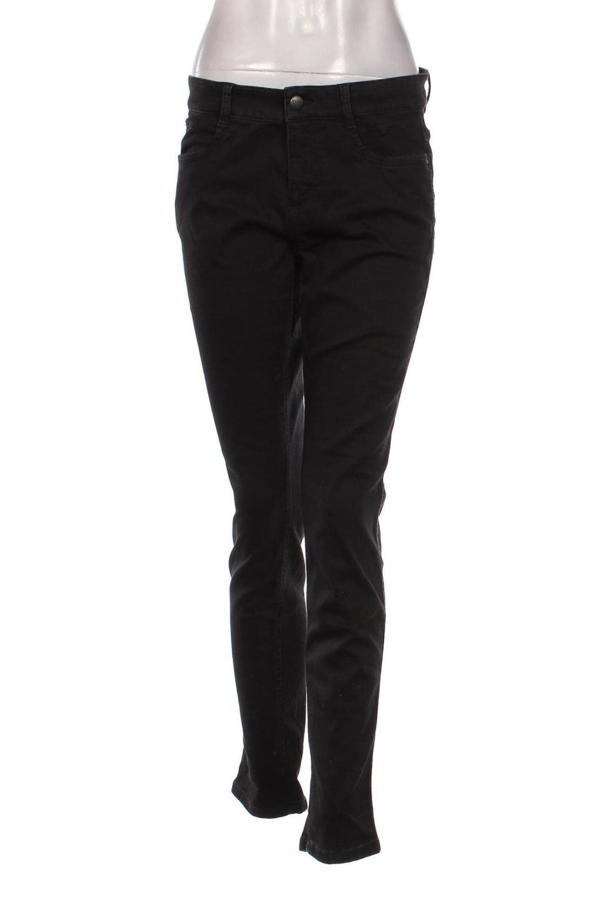 Дамски панталон Ascari Jeans, Размер M, Цвят Черен, Цена 7,25 лв.