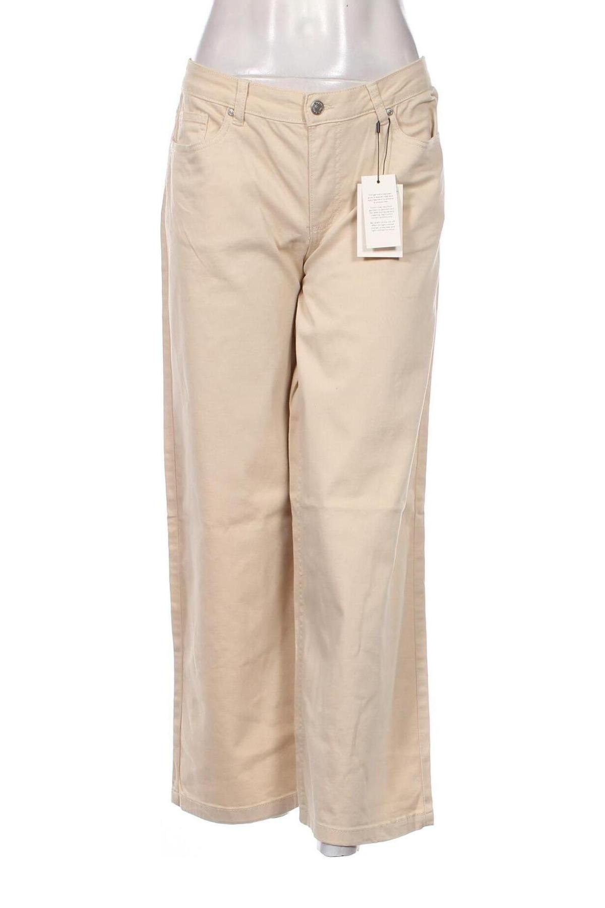 Дамски панталон B.Young, Размер L, Цвят Бежов, Цена 68,00 лв.