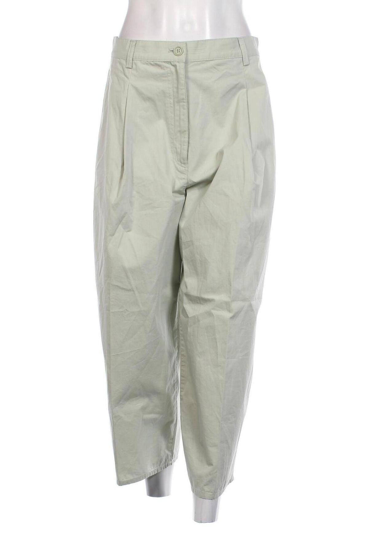 Pantaloni de femei COS, Mărime M, Culoare Verde, Preț 480,26 Lei