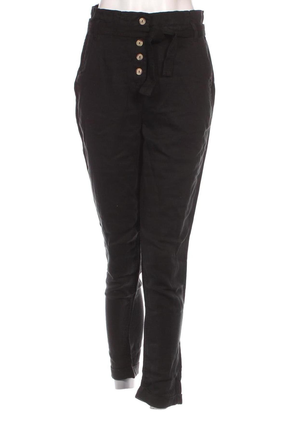 Pantaloni de femei Camaieu, Mărime M, Culoare Negru, Preț 18,16 Lei
