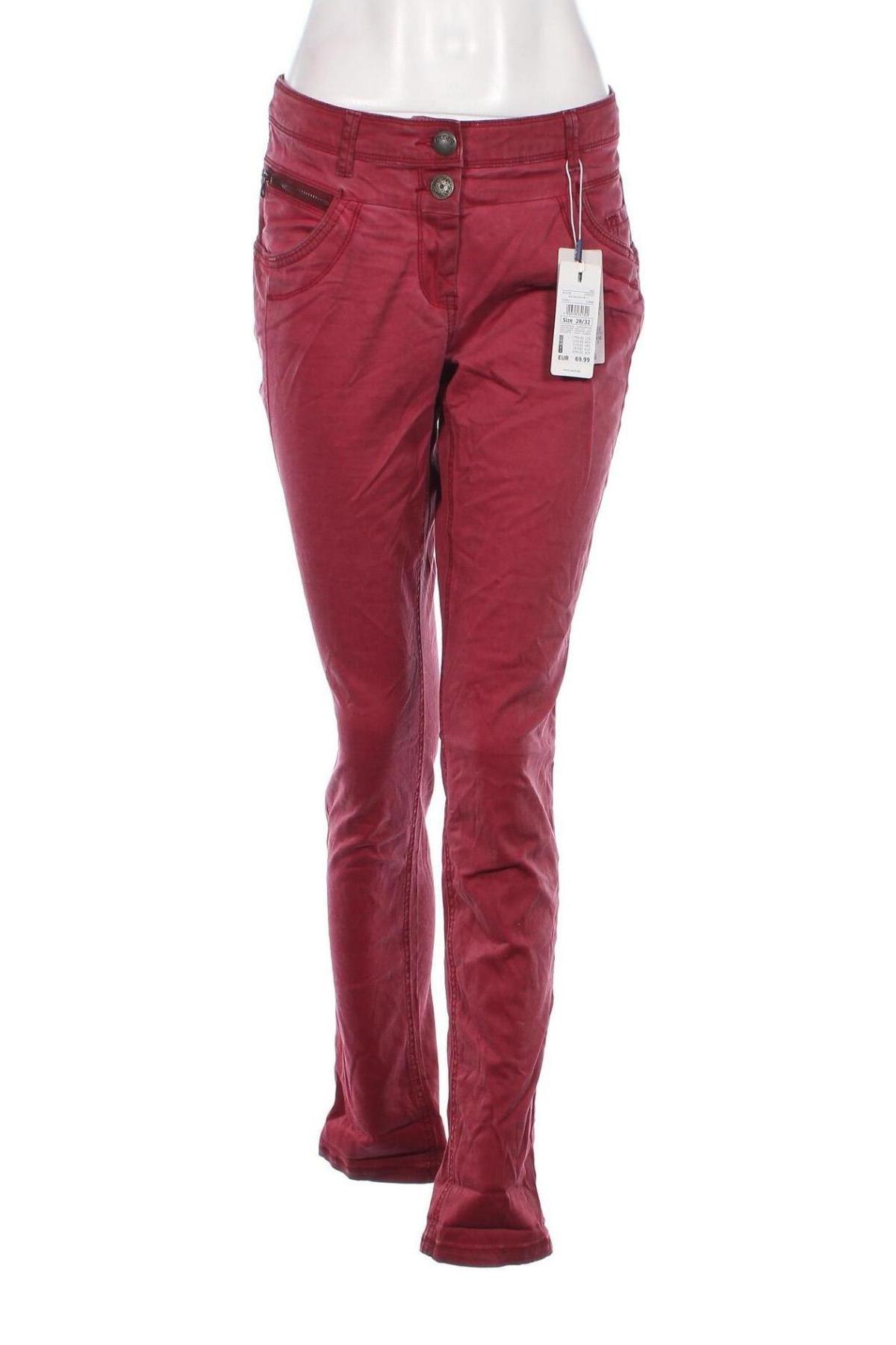 Pantaloni de femei Cecil, Mărime M, Culoare Roz, Preț 62,96 Lei