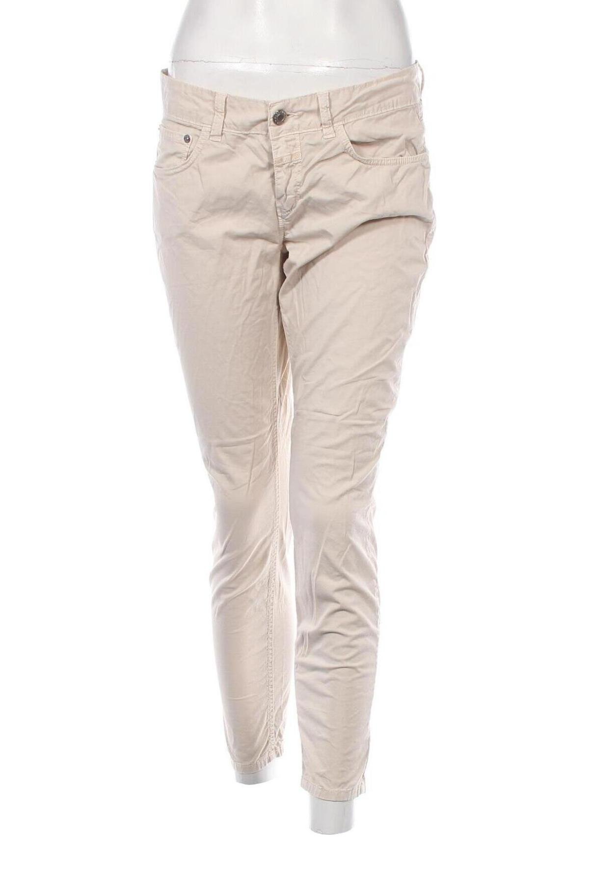 Pantaloni de femei Closed, Mărime M, Culoare Bej, Preț 368,42 Lei