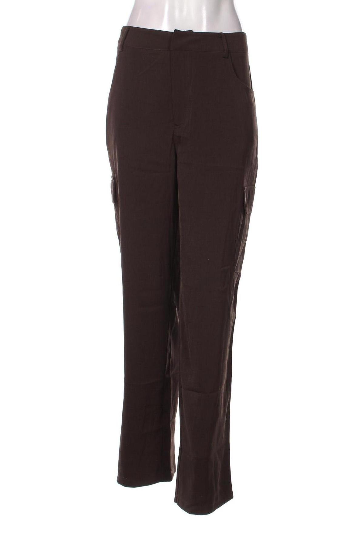 Pantaloni de femei Collusion, Mărime XL, Culoare Maro, Preț 21,94 Lei