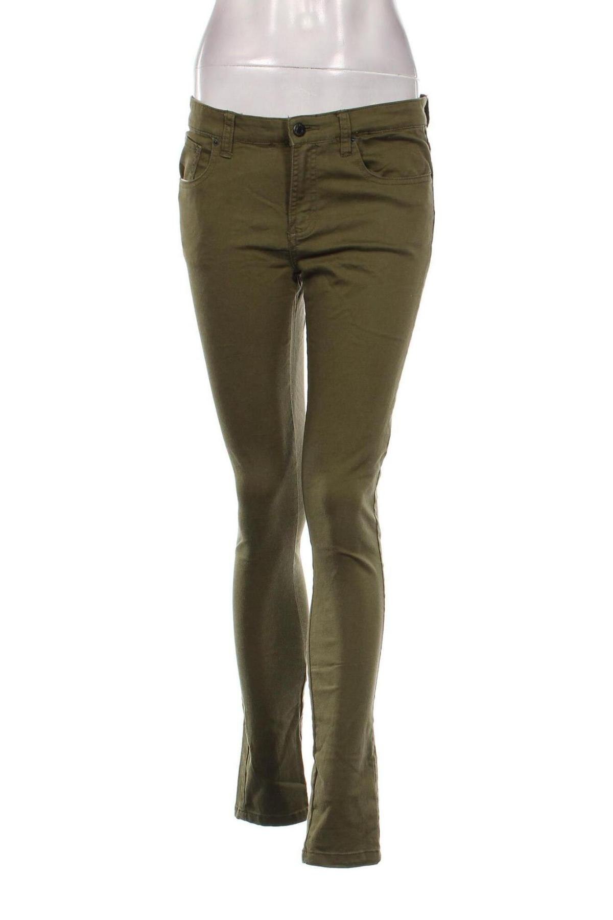 Дамски панталон Cubus, Размер M, Цвят Зелен, Цена 8,41 лв.