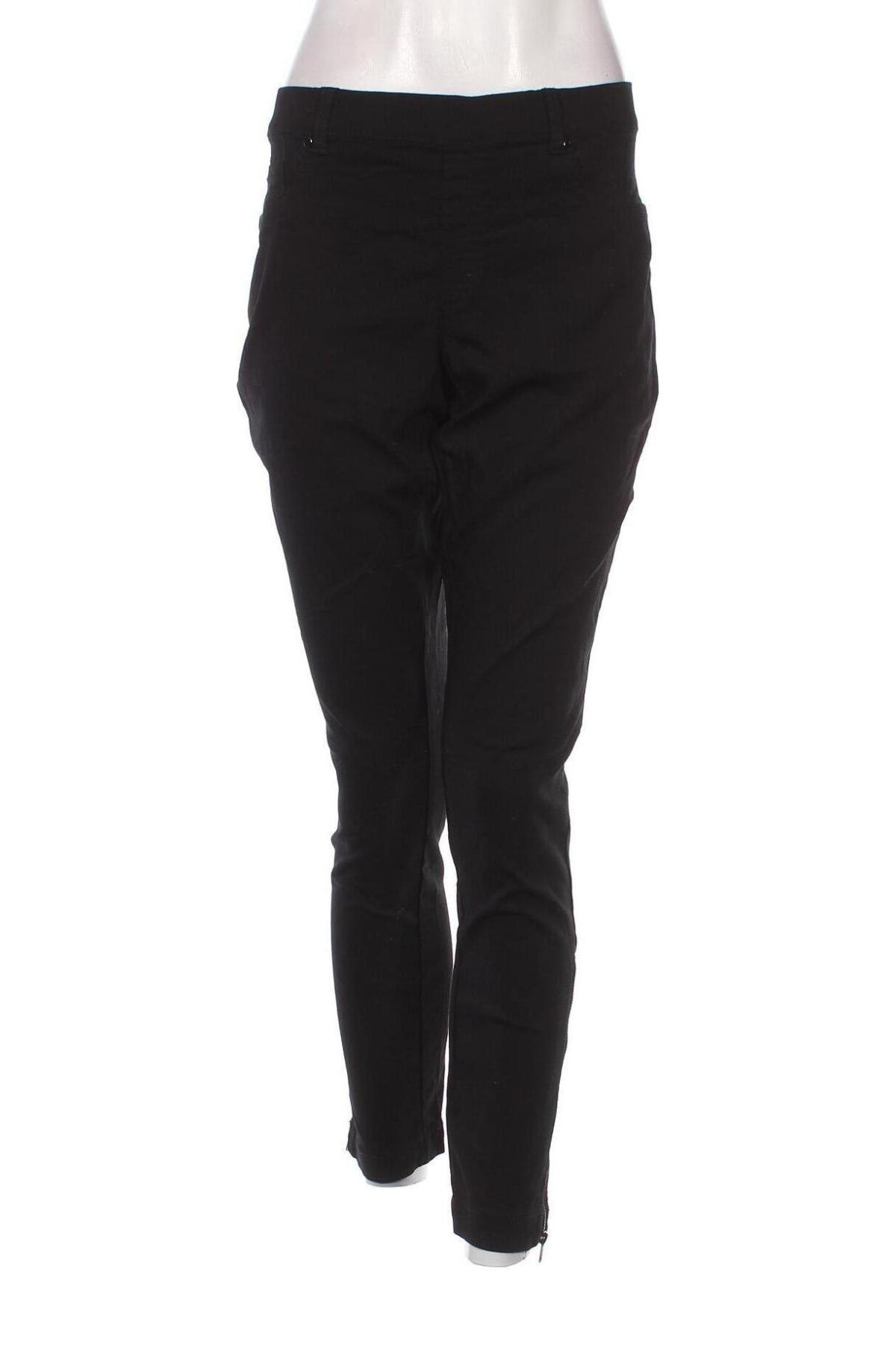 Дамски панталон Design By Kappahl, Размер XL, Цвят Черен, Цена 29,00 лв.