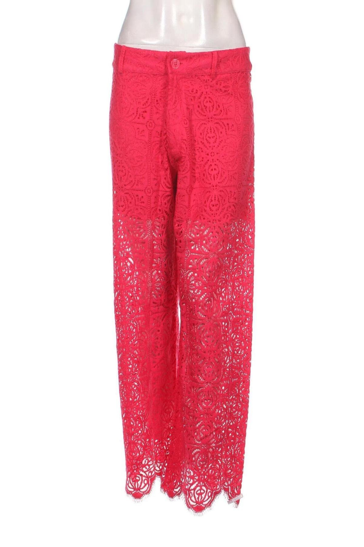 Дамски панталон Desigual, Размер L, Цвят Розов, Цена 146,00 лв.