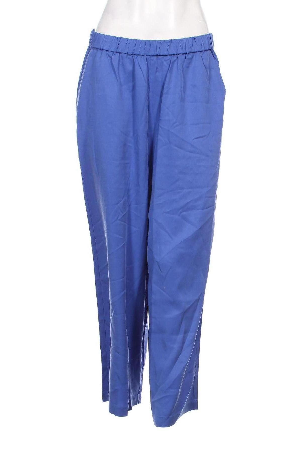 Pantaloni de femei Edited, Mărime L, Culoare Albastru, Preț 286,18 Lei