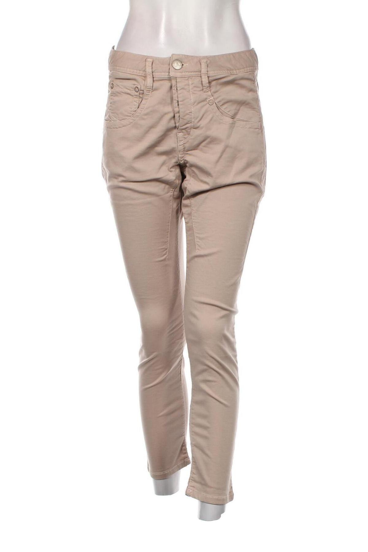 Pantaloni de femei Herrlicher, Mărime M, Culoare Bej, Preț 72,04 Lei