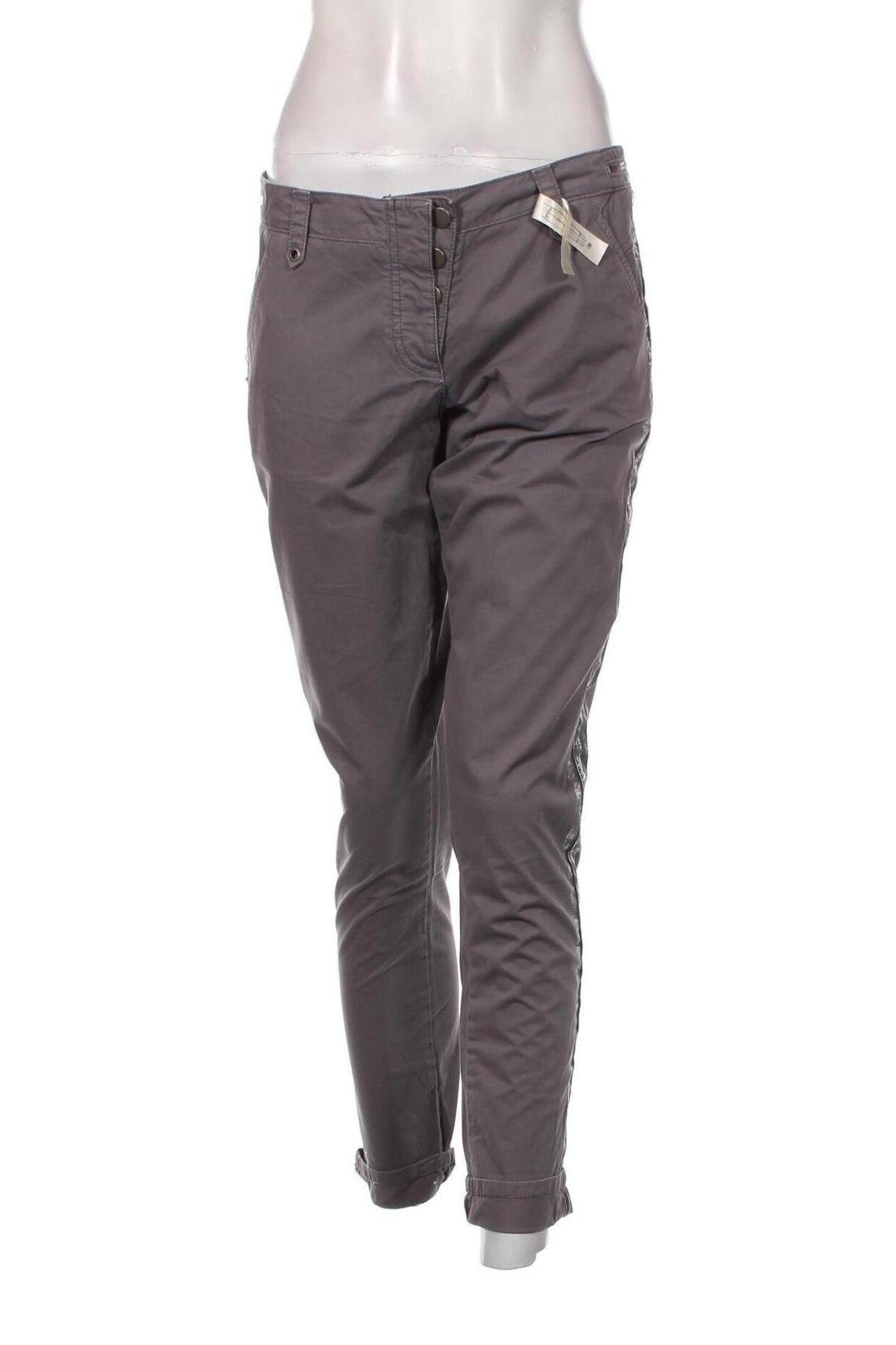 Γυναικείο παντελόνι Huit Six Sept, Μέγεθος M, Χρώμα Γκρί, Τιμή 8,52 €