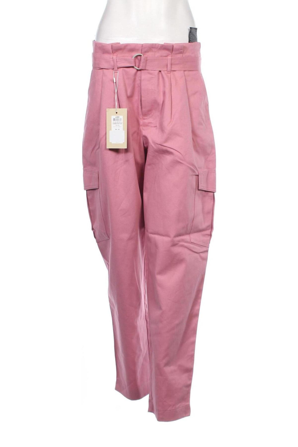 Γυναικείο παντελόνι JJXX, Μέγεθος M, Χρώμα Ρόζ , Τιμή 8,97 €