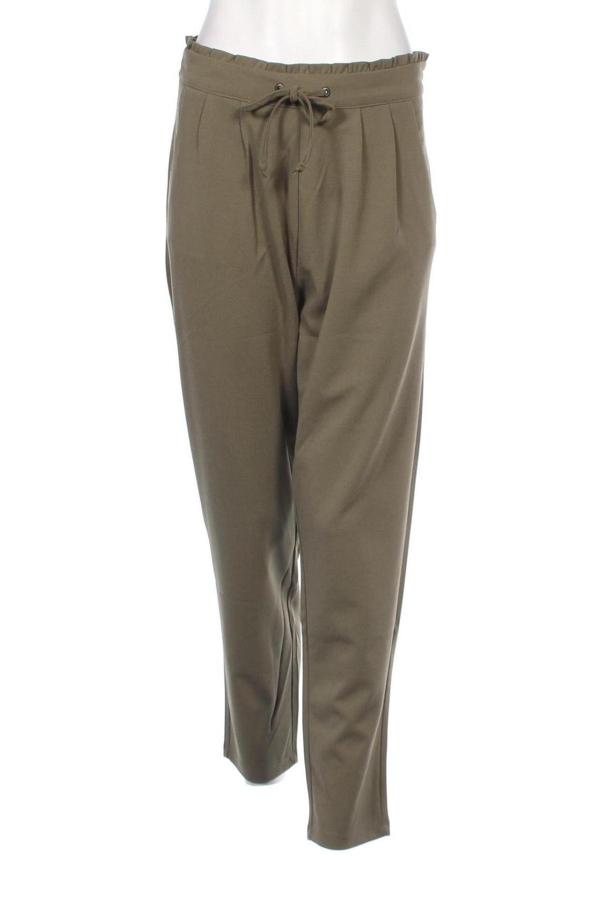 Pantaloni de femei Jdy, Mărime L, Culoare Verde, Preț 52,96 Lei