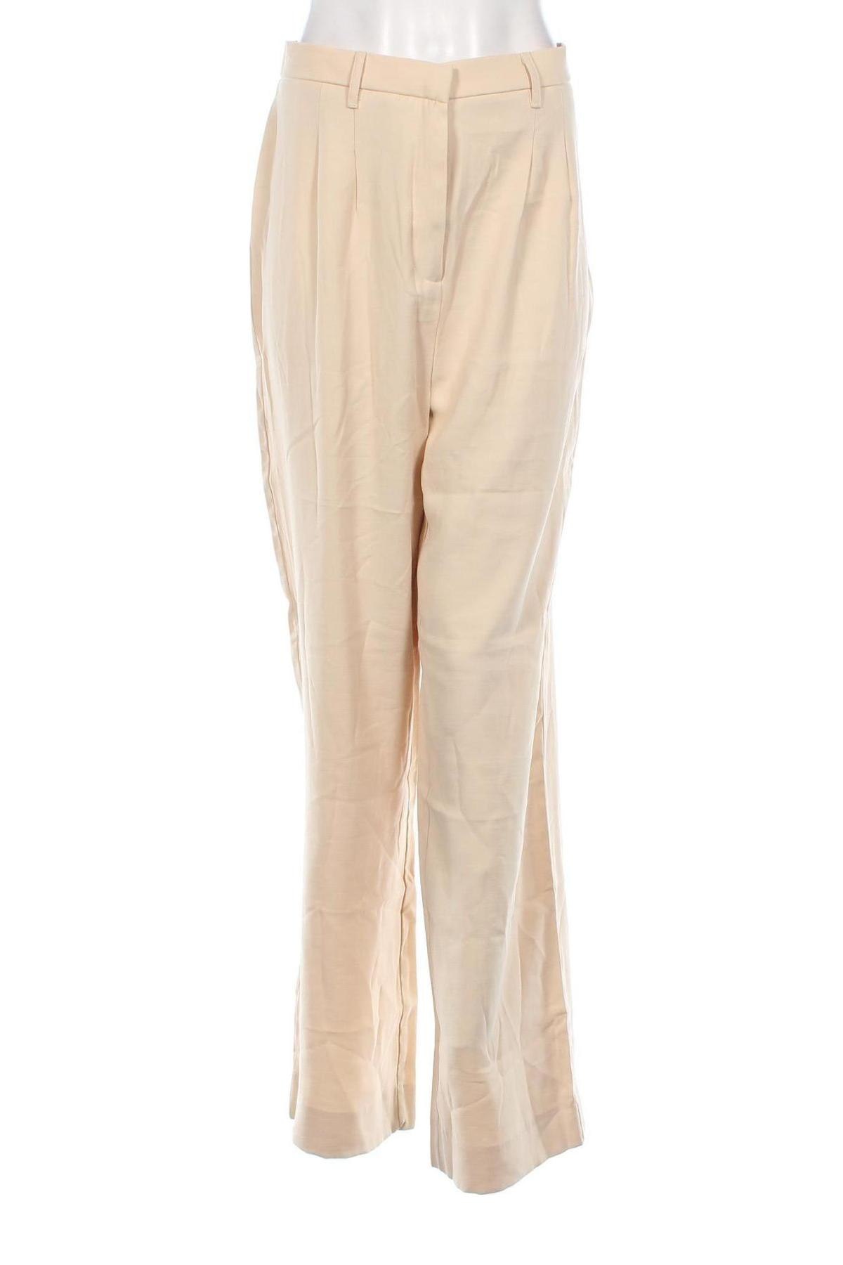 Дамски панталон Kookai, Размер L, Цвят Екрю, Цена 146,00 лв.