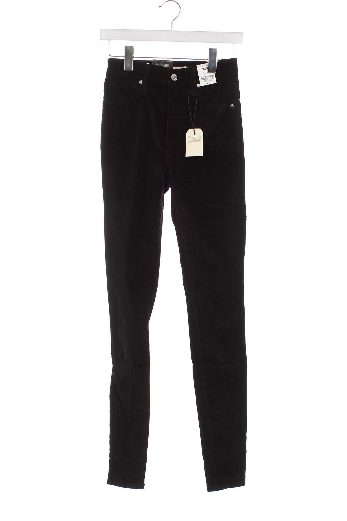 Γυναικείο παντελόνι Levi's, Μέγεθος XS, Χρώμα Μαύρο, Τιμή 16,56 €