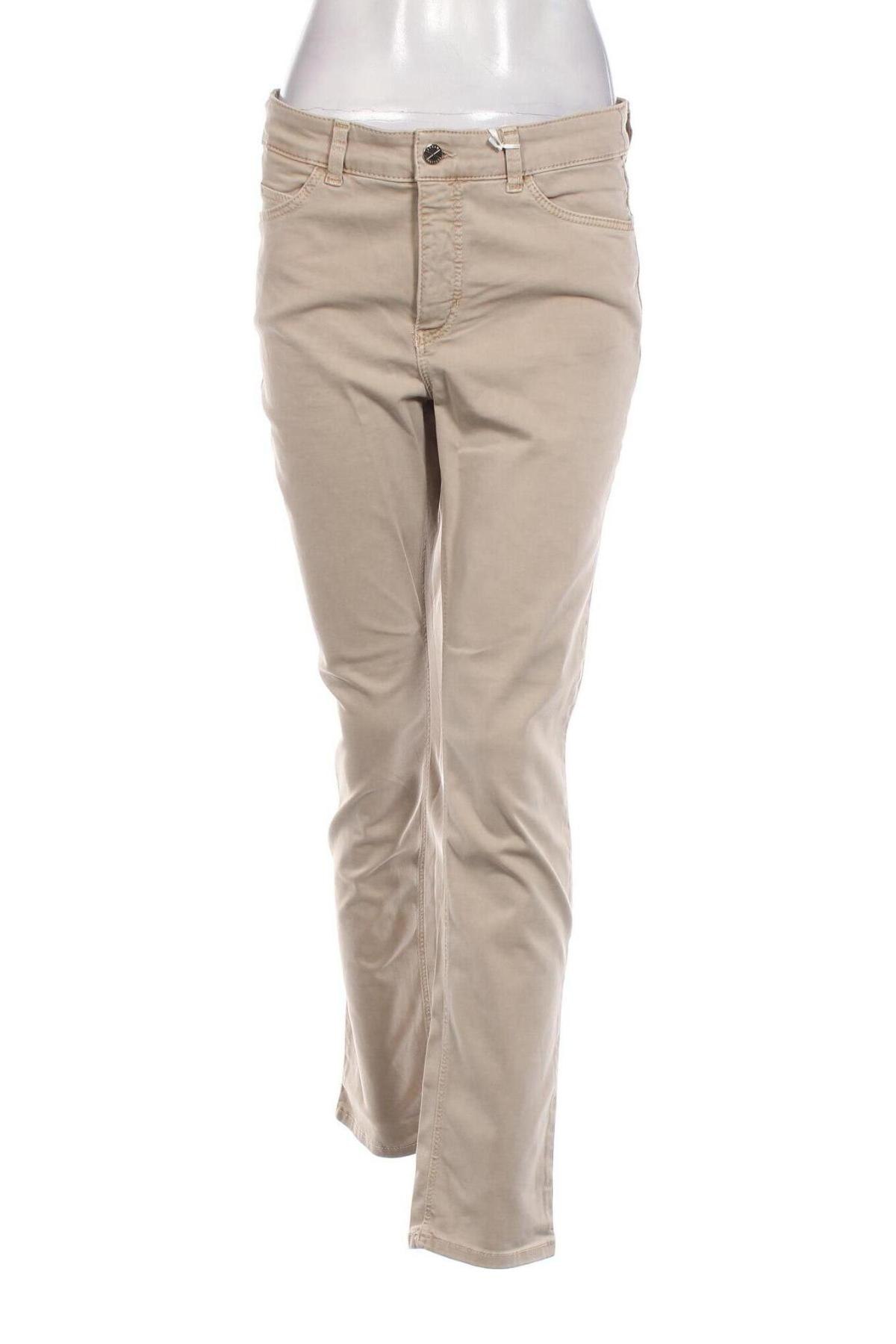 Damenhose Mac, Größe M, Farbe Beige, Preis 30,10 €