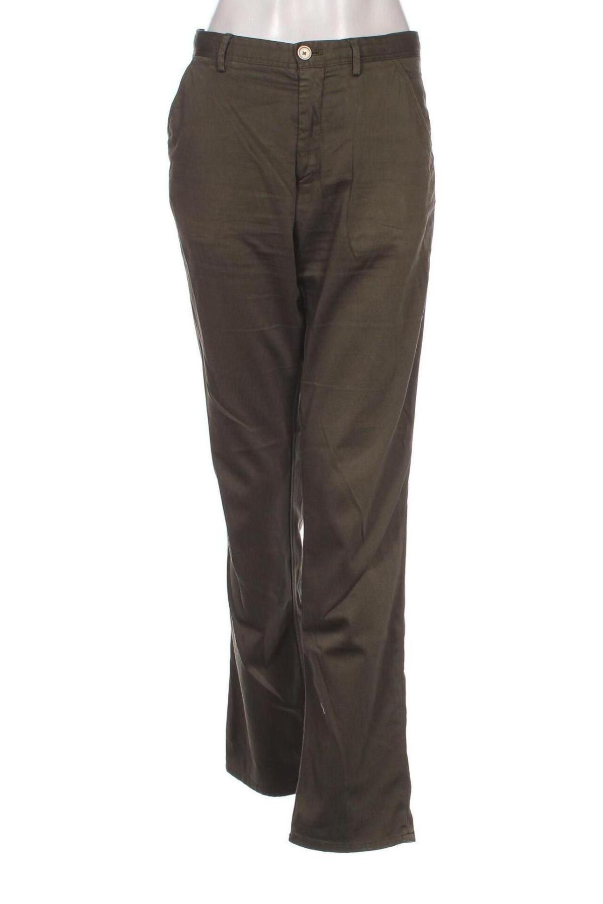 Pantaloni de femei Massimo Dutti, Mărime XL, Culoare Verde, Preț 125,00 Lei