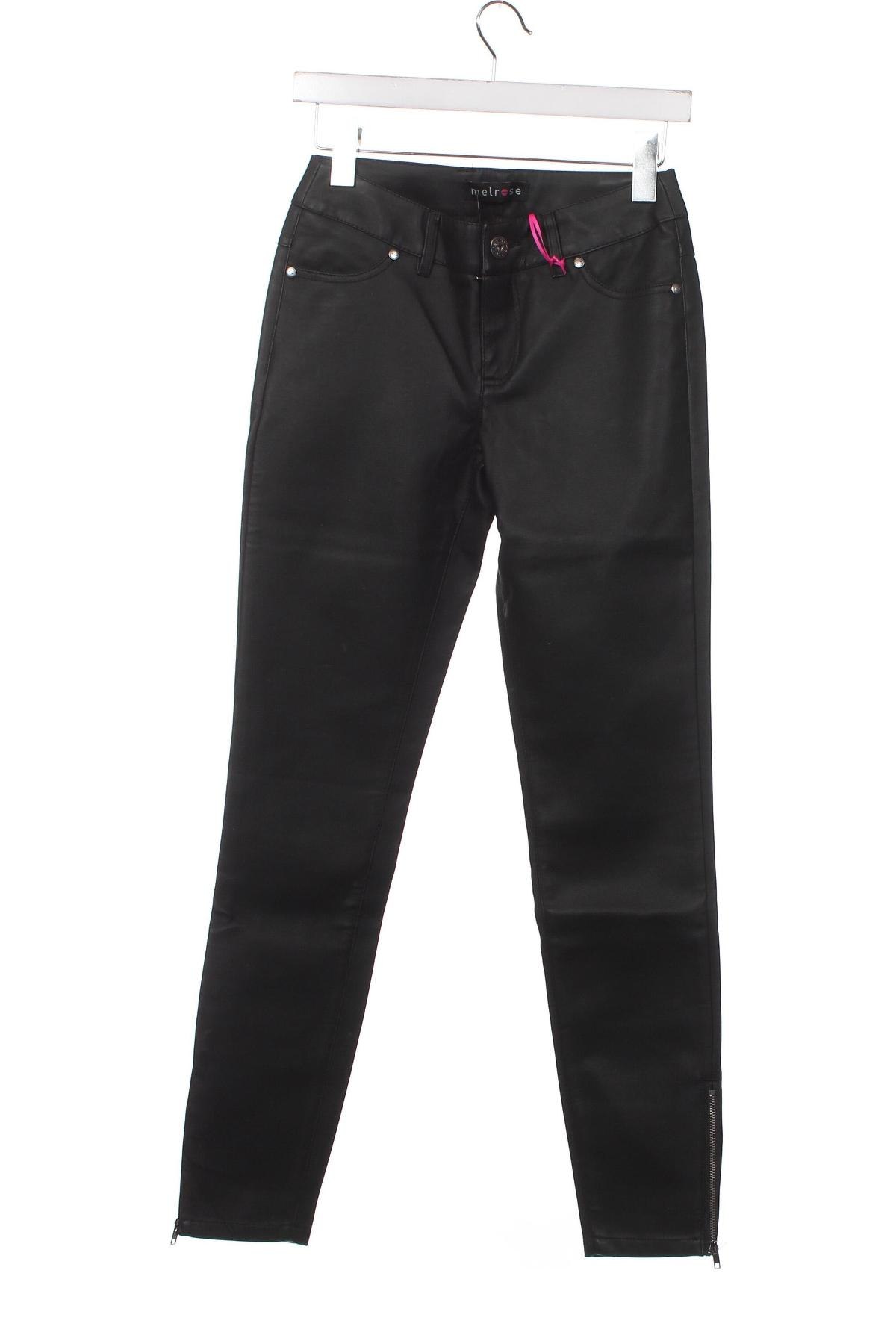 Γυναικείο παντελόνι Melrose, Μέγεθος XXS, Χρώμα Μαύρο, Τιμή 8,06 €