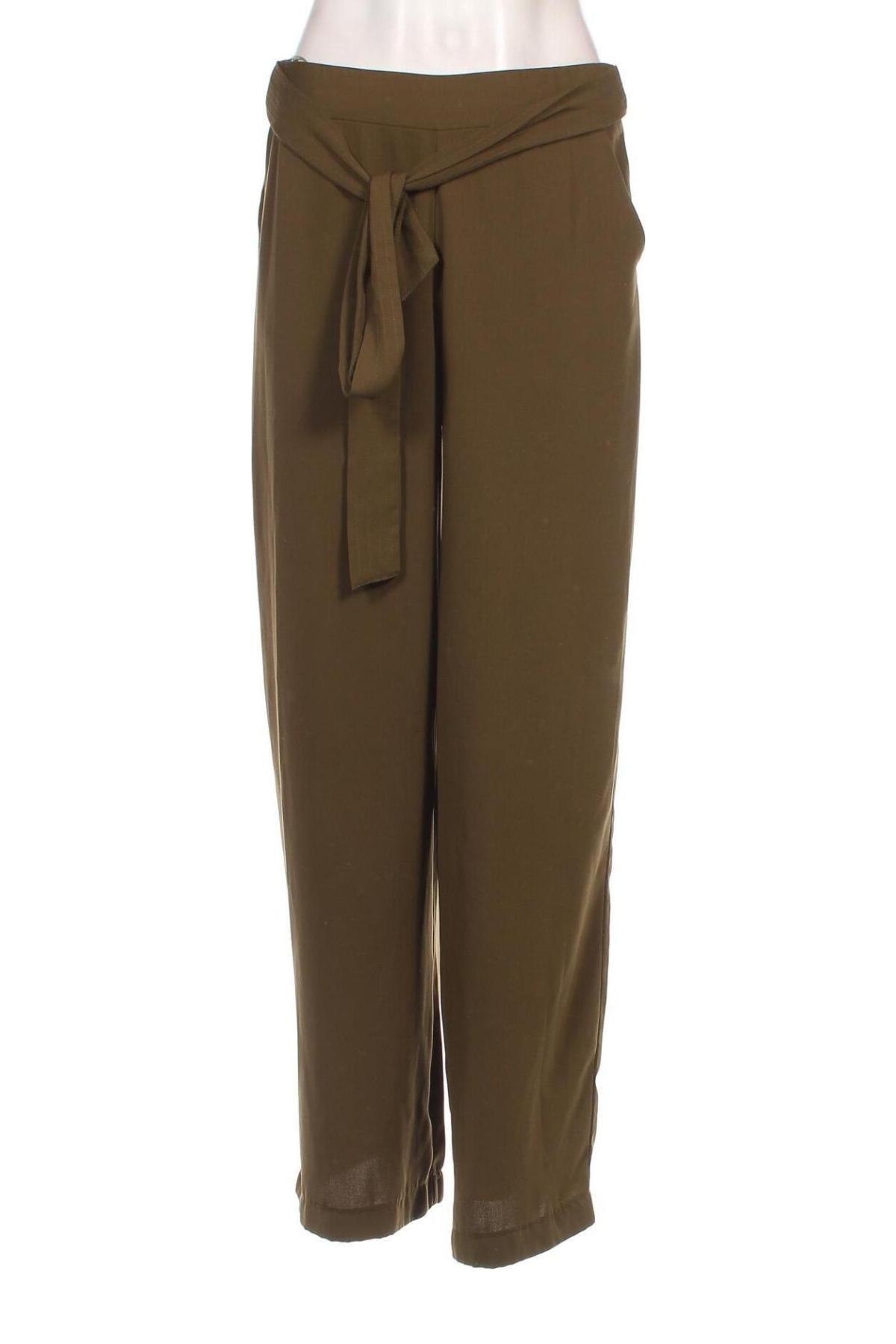 Дамски панталон Miss Selfridge, Размер M, Цвят Зелен, Цена 23,52 лв.