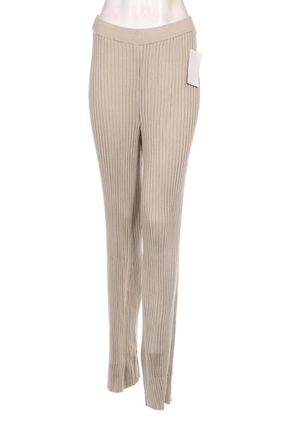 Damenhose NA-KD, Größe XL, Farbe Beige, Preis 44,85 €