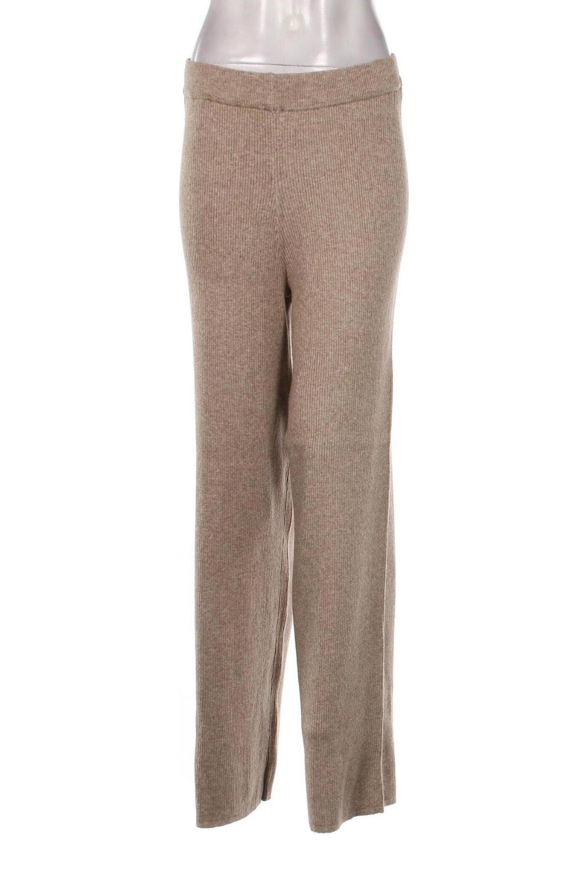 Pantaloni de femei NLW, Mărime L, Culoare Bej, Preț 51,45 Lei