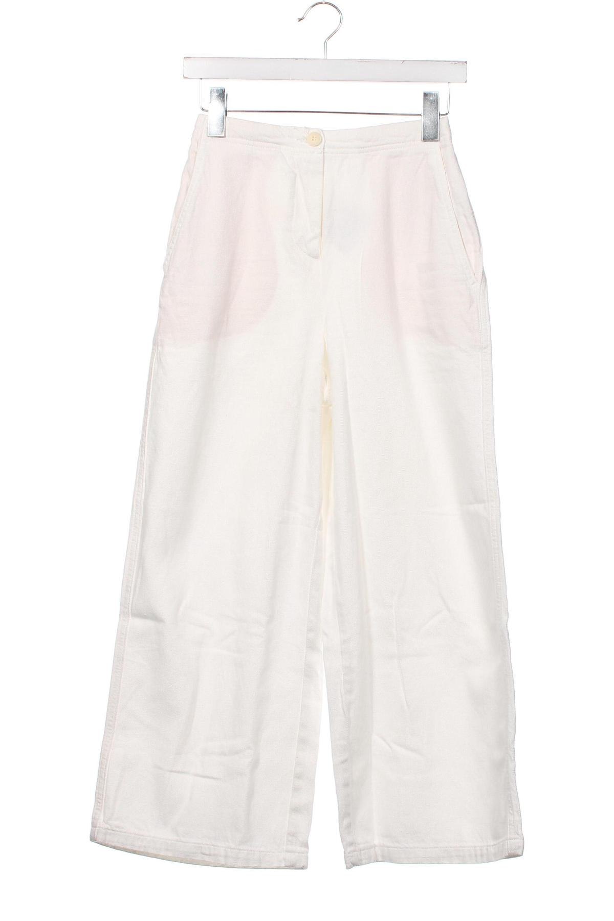 Дамски панталон Oysho, Размер XS, Цвят Бял, Цена 29,00 лв.
