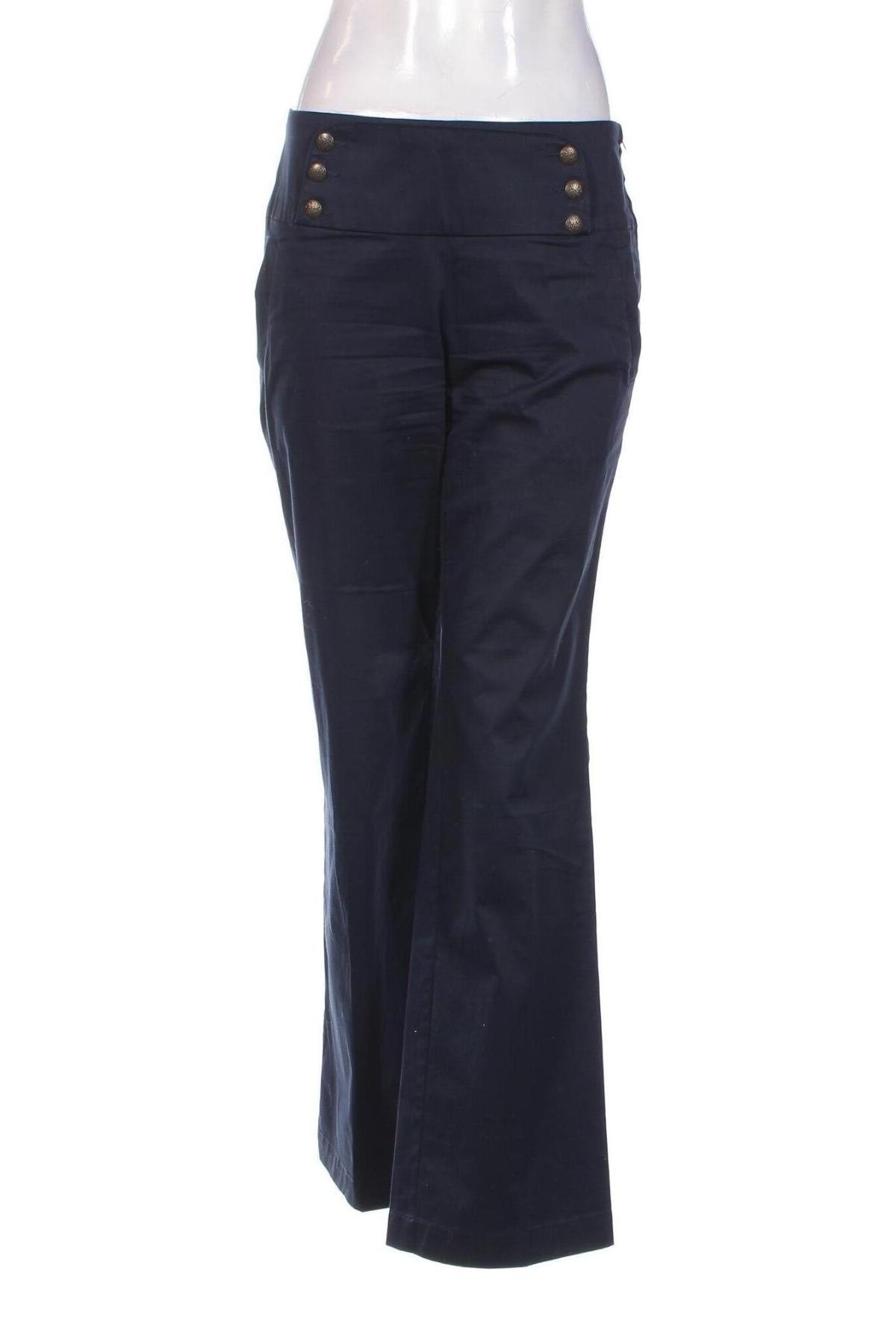 Дамски панталон Promod, Размер S, Цвят Син, Цена 14,08 лв.