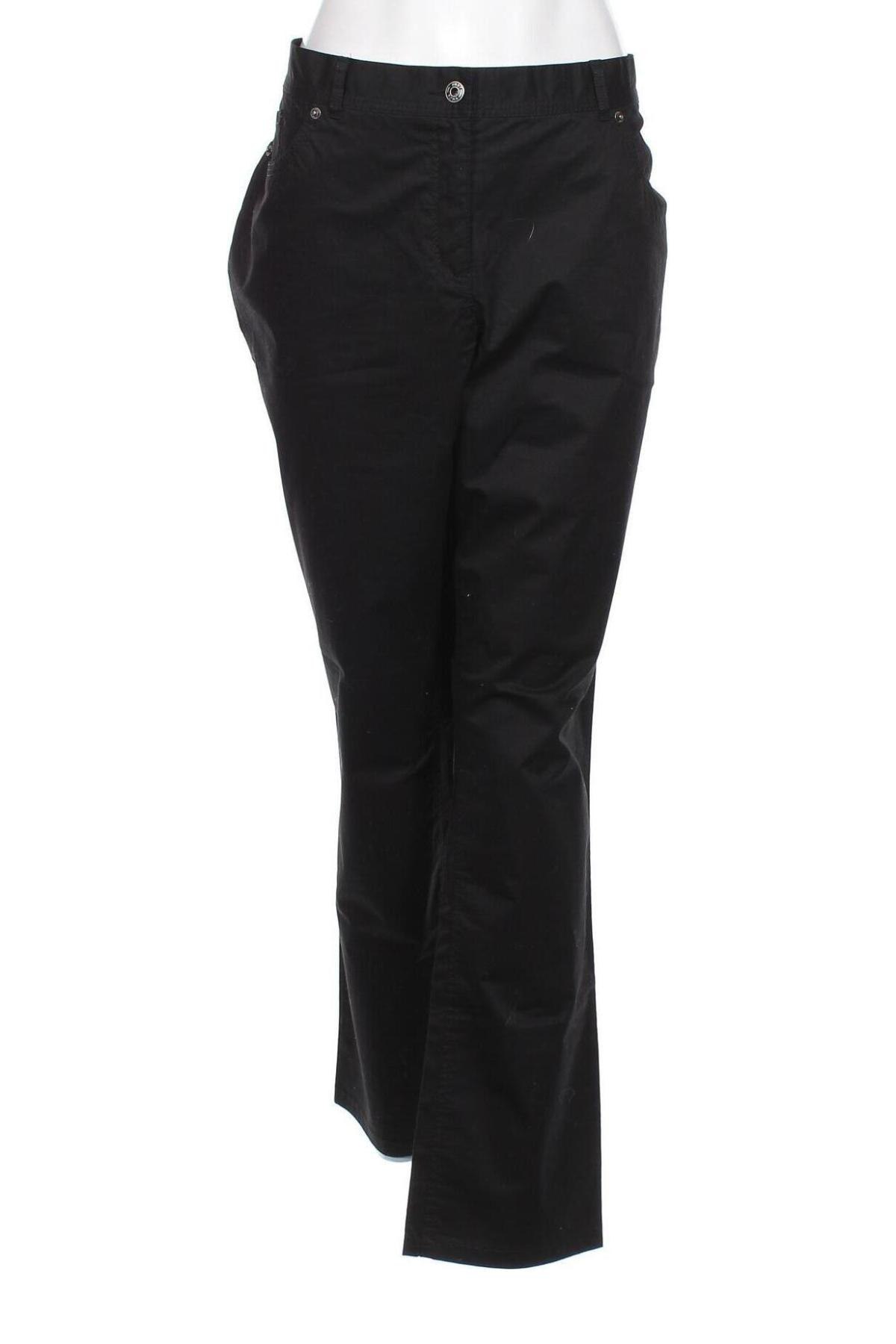 Дамски панталон Punt Roma, Размер XXL, Цвят Черен, Цена 69,30 лв.