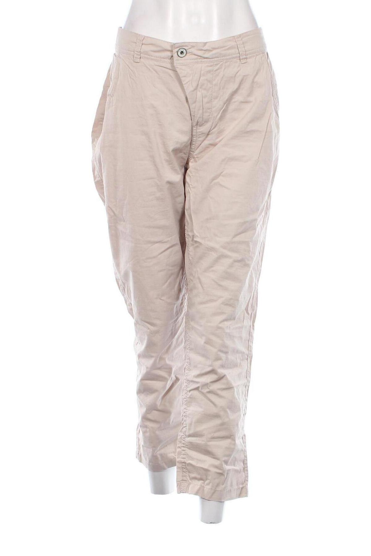 Γυναικείο παντελόνι Street One, Μέγεθος XL, Χρώμα  Μπέζ, Τιμή 4,49 €