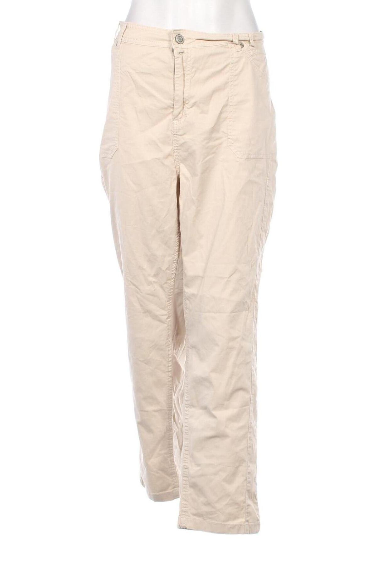 Γυναικείο παντελόνι Sure, Μέγεθος XXL, Χρώμα  Μπέζ, Τιμή 17,94 €