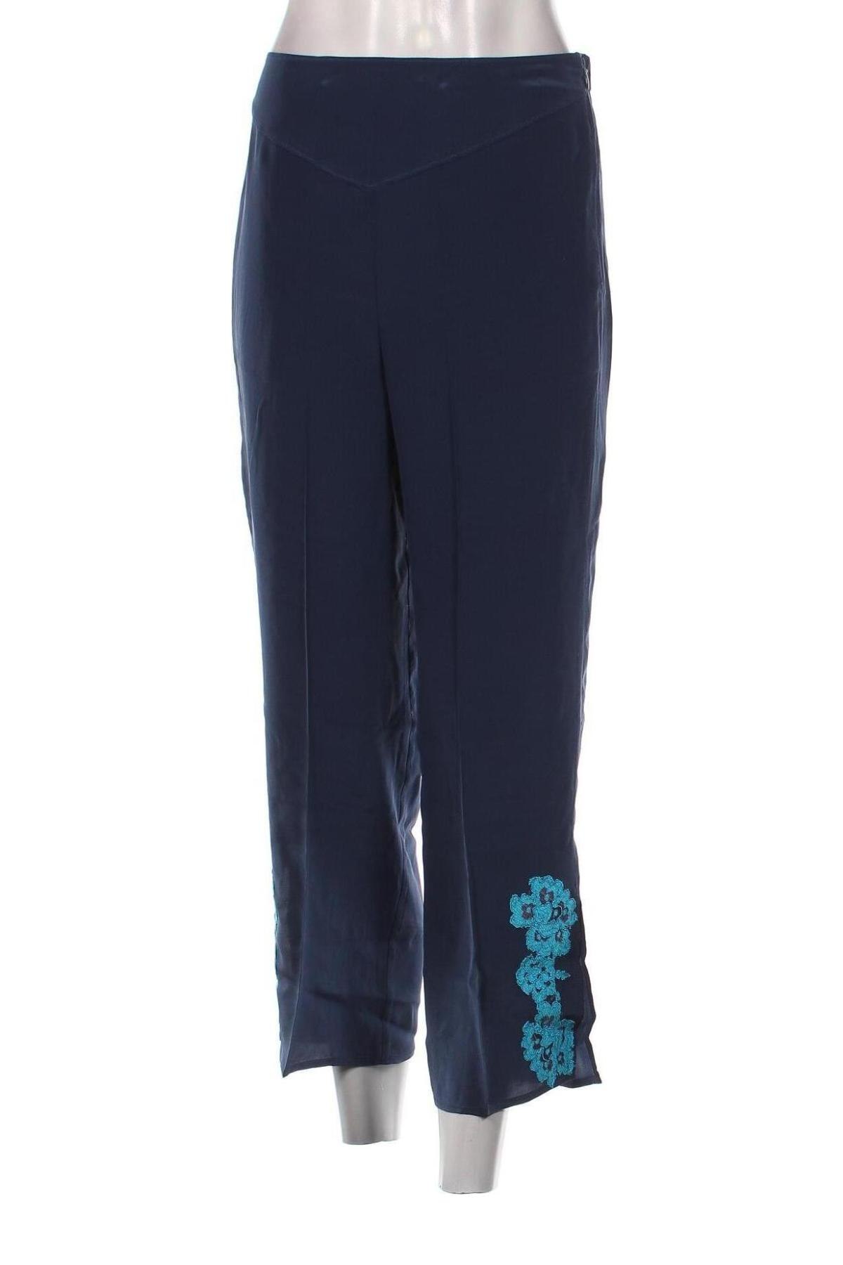 Γυναικείο παντελόνι TWINSET, Μέγεθος M, Χρώμα Μπλέ, Τιμή 63,54 €