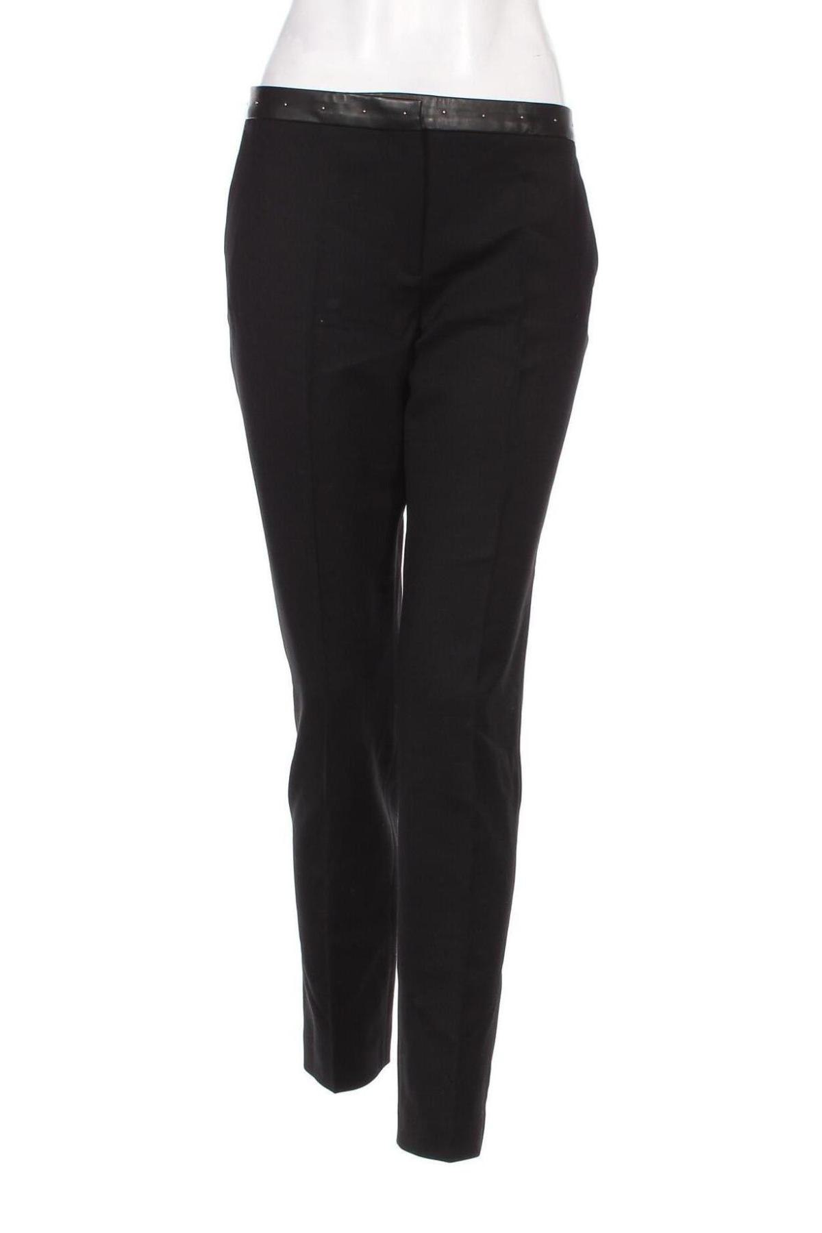 Дамски панталон The Kooples, Размер L, Цвят Черен, Цена 269,00 лв.