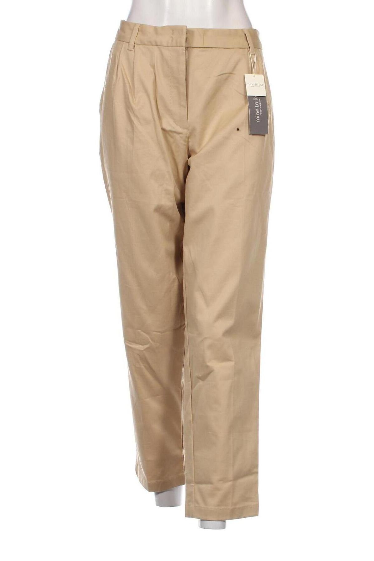 Dámské kalhoty  Tom Tailor, Velikost L, Barva Béžová, Cena  1 261,00 Kč