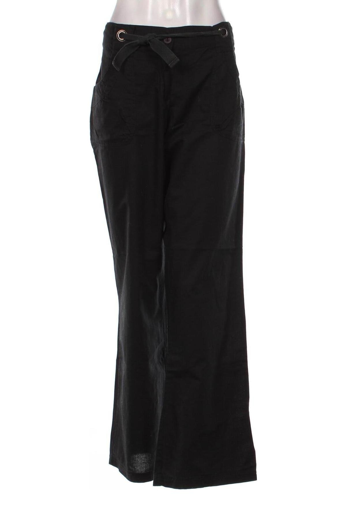 Γυναικείο παντελόνι Toumai, Μέγεθος L, Χρώμα Μαύρο, Τιμή 4,75 €