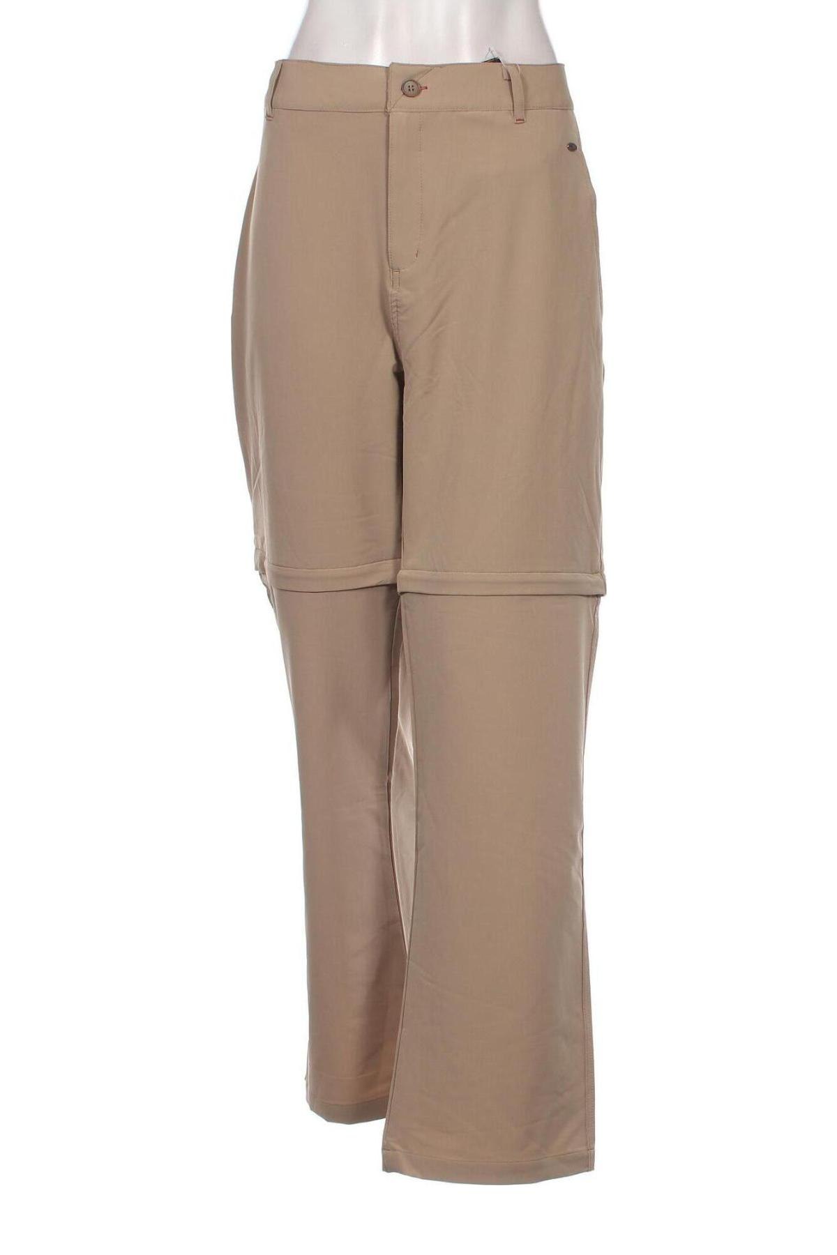 Дамски панталон Trespass, Размер 3XL, Цвят Бежов, Цена 58,50 лв.
