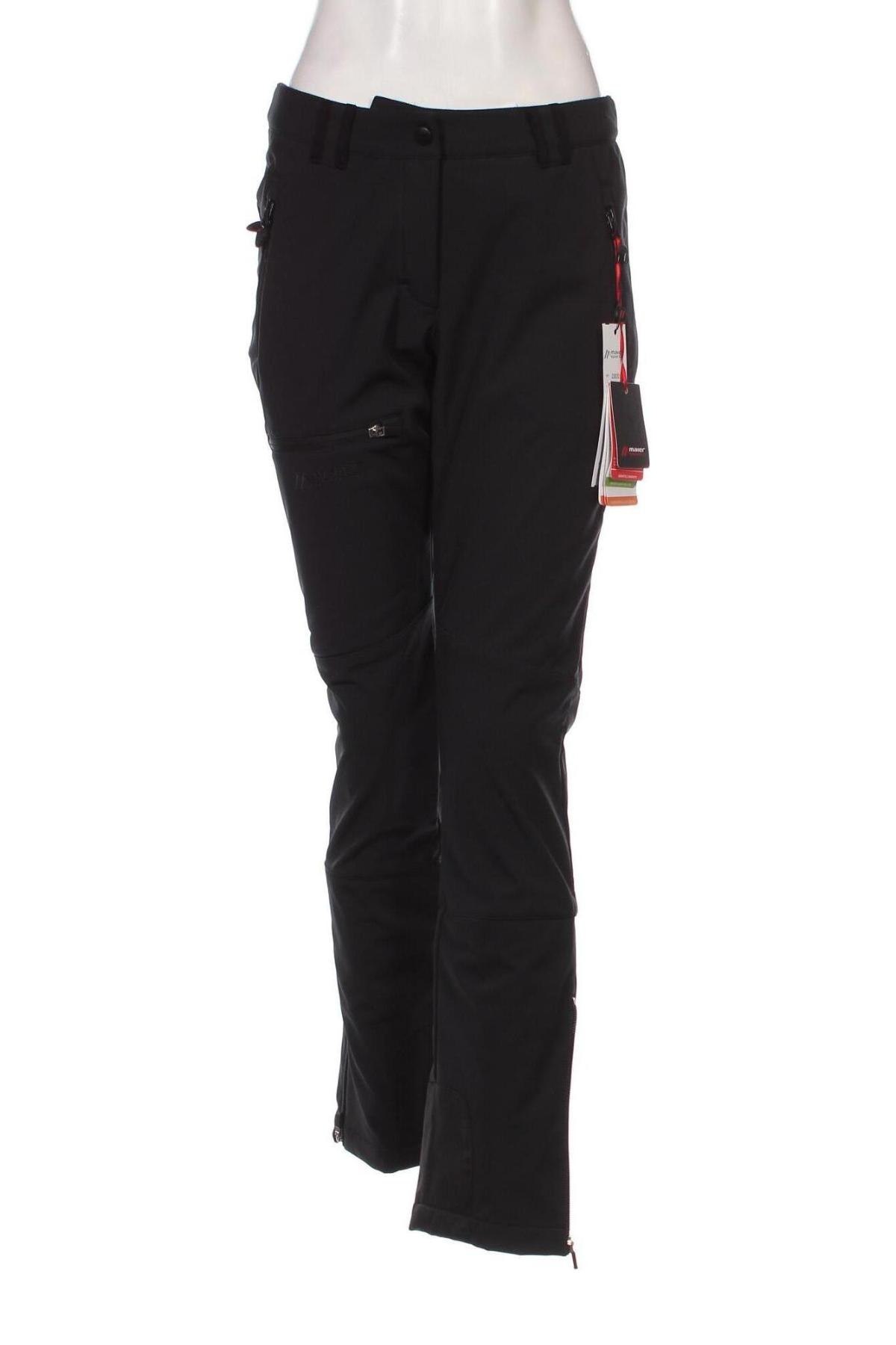 Дамски панталон за зимни спортове Maier Sports, Размер S, Цвят Черен, Цена 90,00 лв.