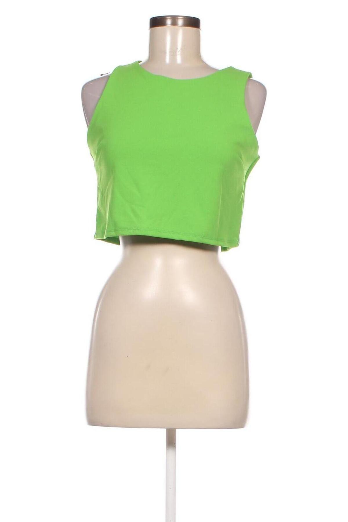 Γυναικείο αμάνικο μπλουζάκι, Μέγεθος S, Χρώμα Πράσινο, Τιμή 2,66 €
