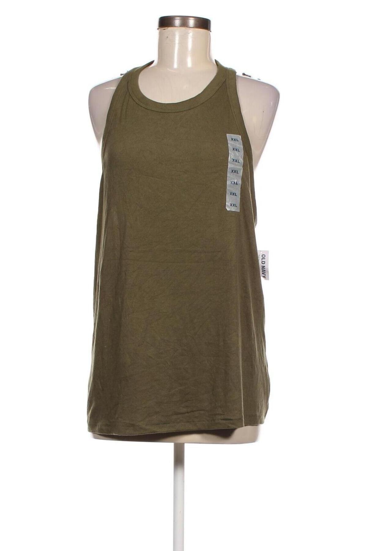 Γυναικείο αμάνικο μπλουζάκι, Μέγεθος XXL, Χρώμα Πράσινο, Τιμή 4,55 €