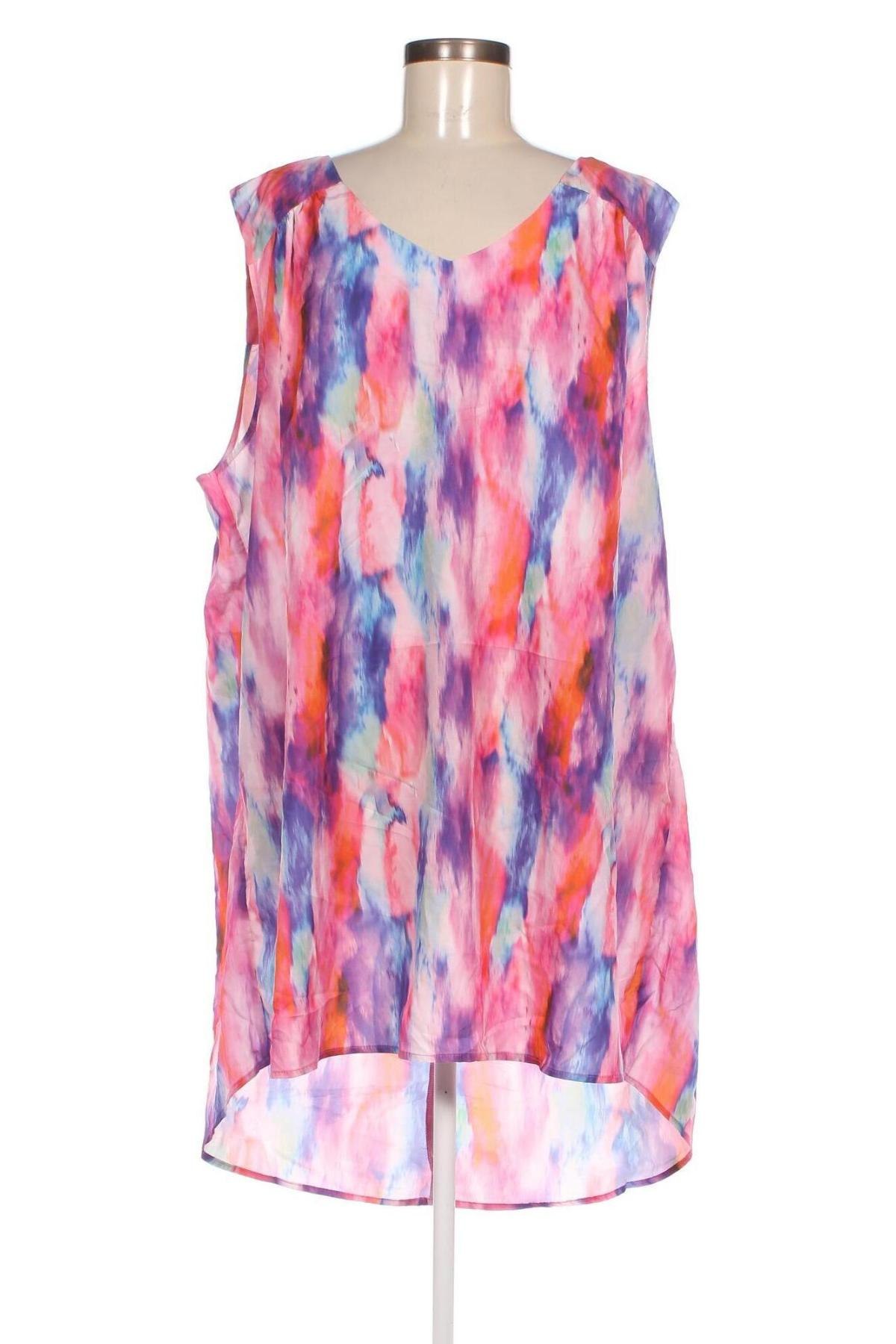 Γυναικείο αμάνικο μπλουζάκι Alexia, Μέγεθος 4XL, Χρώμα Πολύχρωμο, Τιμή 4,50 €