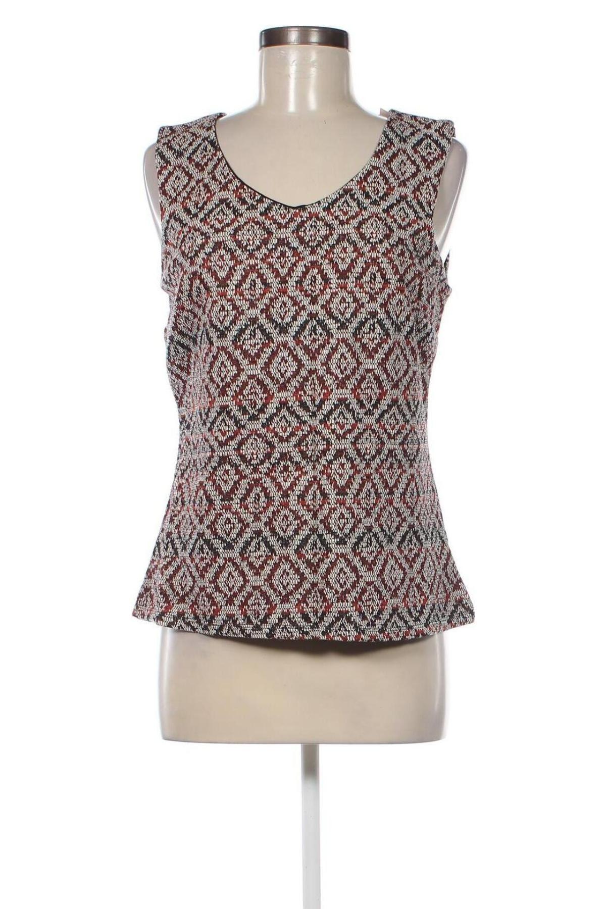Γυναικείο αμάνικο μπλουζάκι Camaieu, Μέγεθος L, Χρώμα Πολύχρωμο, Τιμή 4,76 €