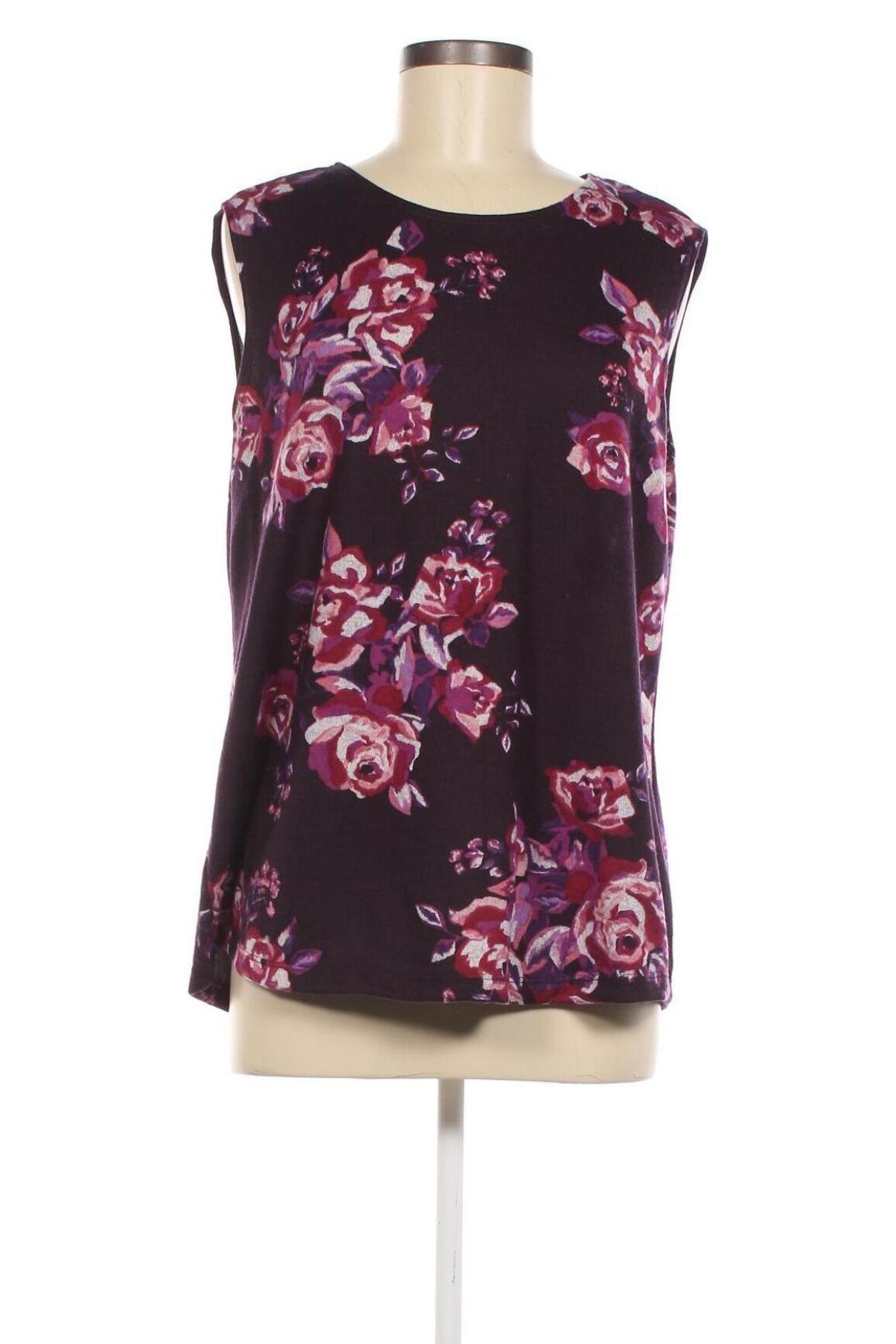 Γυναικείο αμάνικο μπλουζάκι Kim & Co., Μέγεθος L, Χρώμα Βιολετί, Τιμή 6,19 €