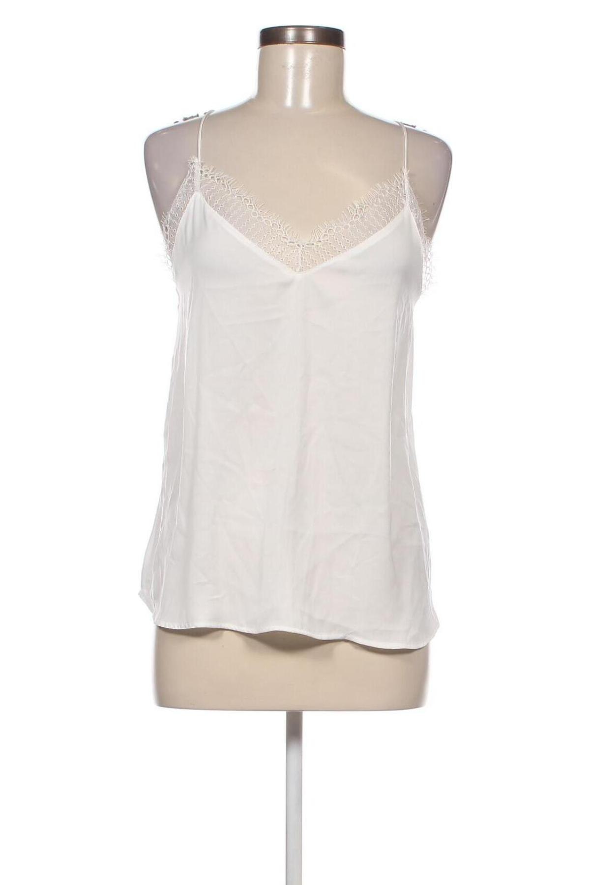 Γυναικείο αμάνικο μπλουζάκι Kookai, Μέγεθος S, Χρώμα Λευκό, Τιμή 17,34 €