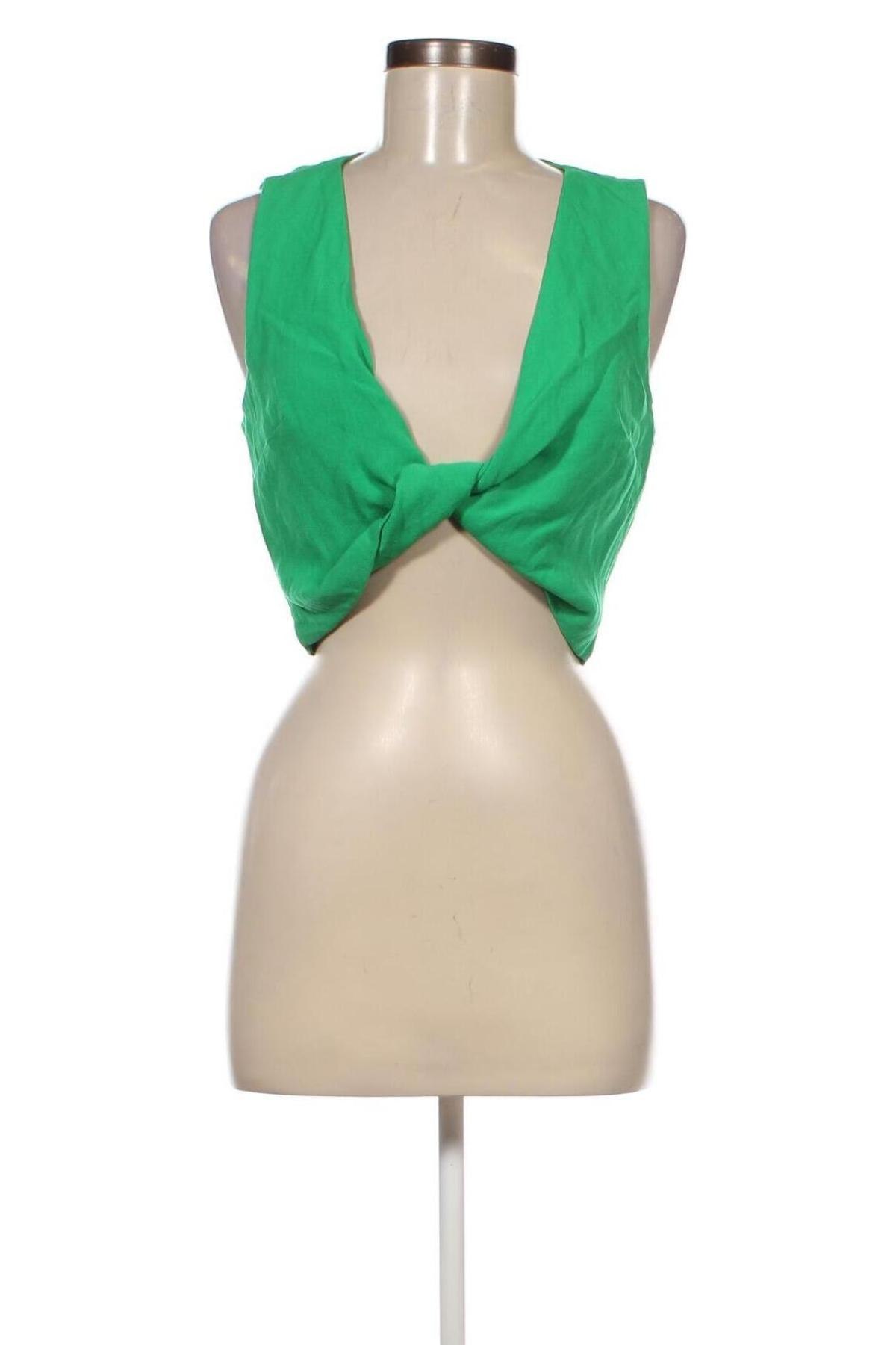 Γυναικείο αμάνικο μπλουζάκι Kookai, Μέγεθος M, Χρώμα Πράσινο, Τιμή 13,46 €
