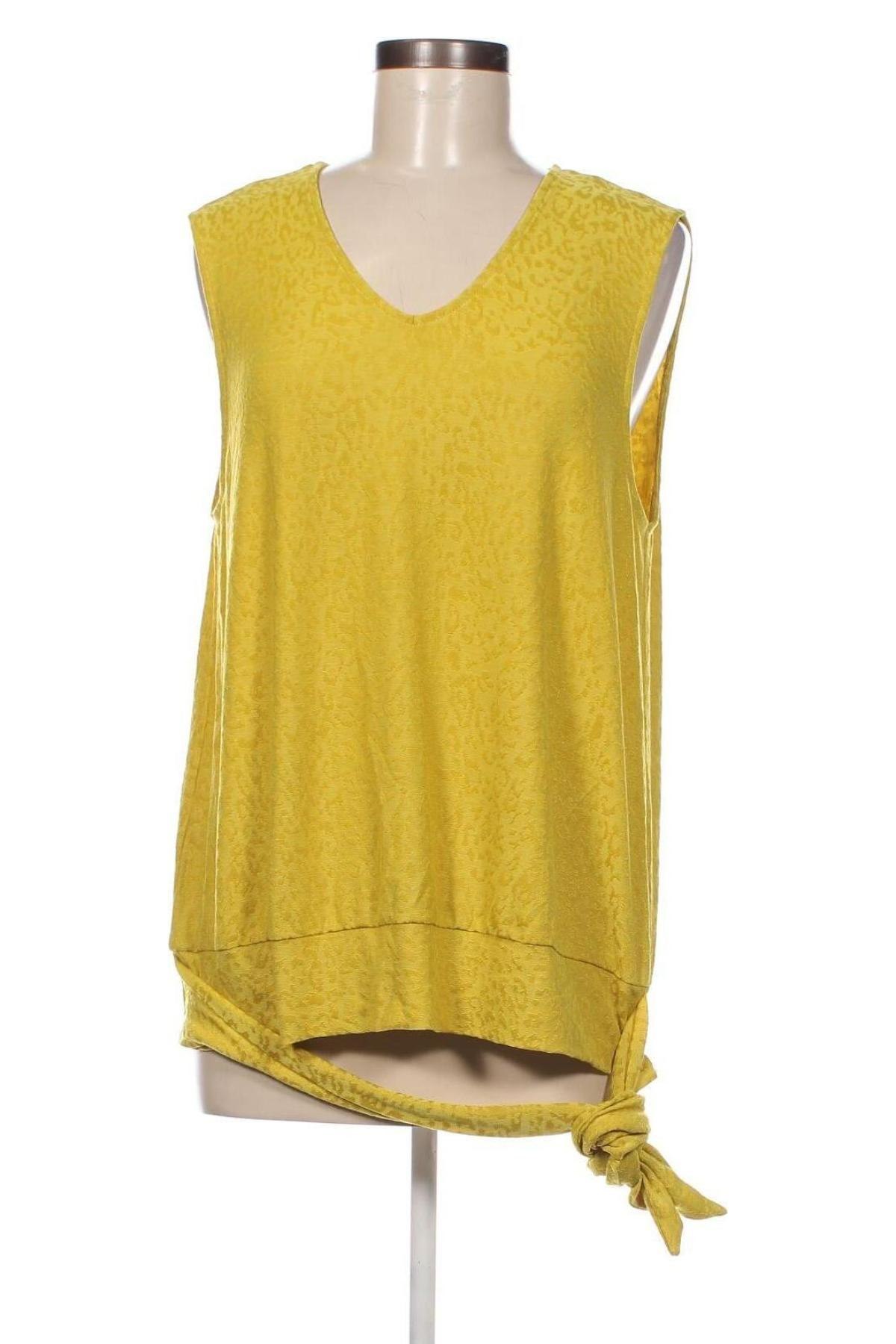 Γυναικείο αμάνικο μπλουζάκι Liberty Island, Μέγεθος XXL, Χρώμα Κίτρινο, Τιμή 4,68 €